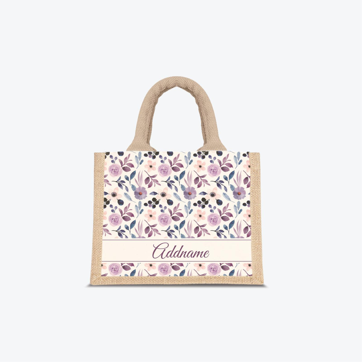 Laura Series - Violet Jute Bags