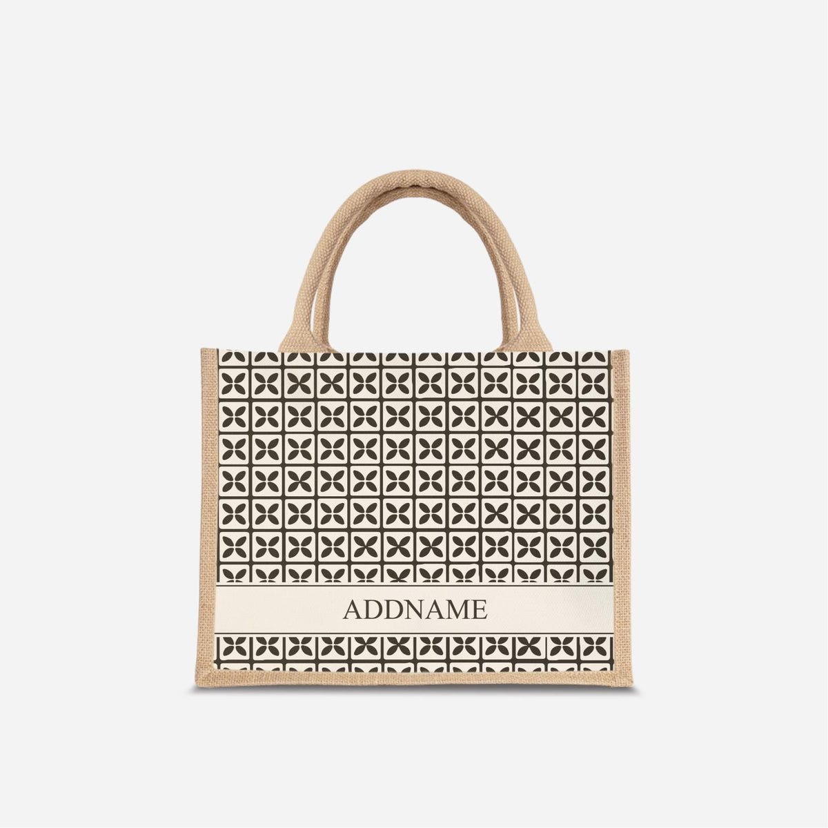 Kedah Rumaysa Jute Bag - Black