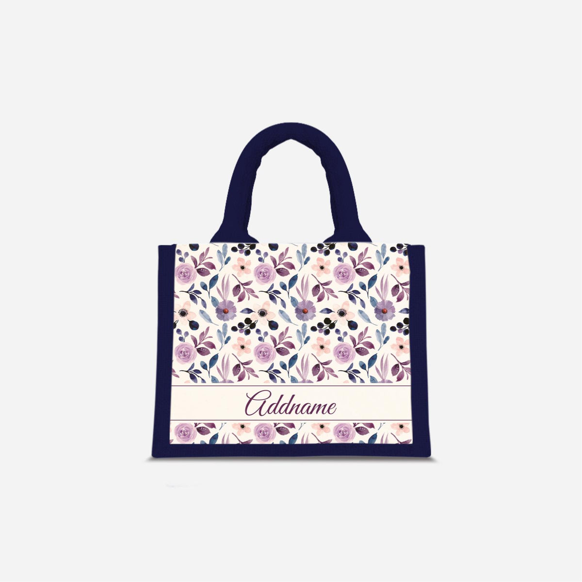 Laura Series - Violet Jute Bags