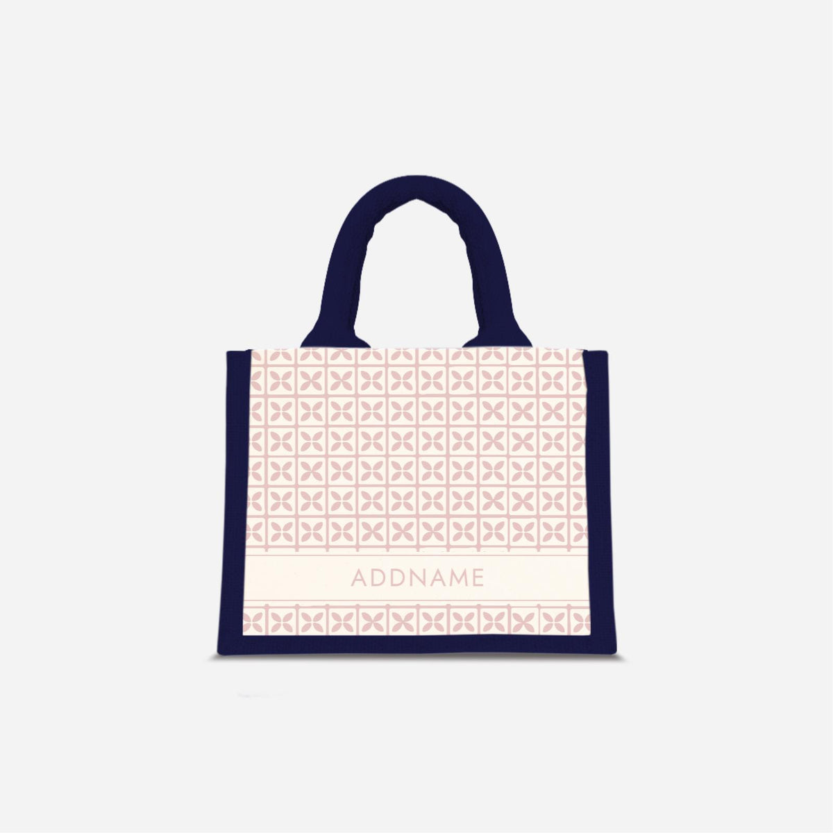 Kedah Rumaysa Jute Bag - Light Pink