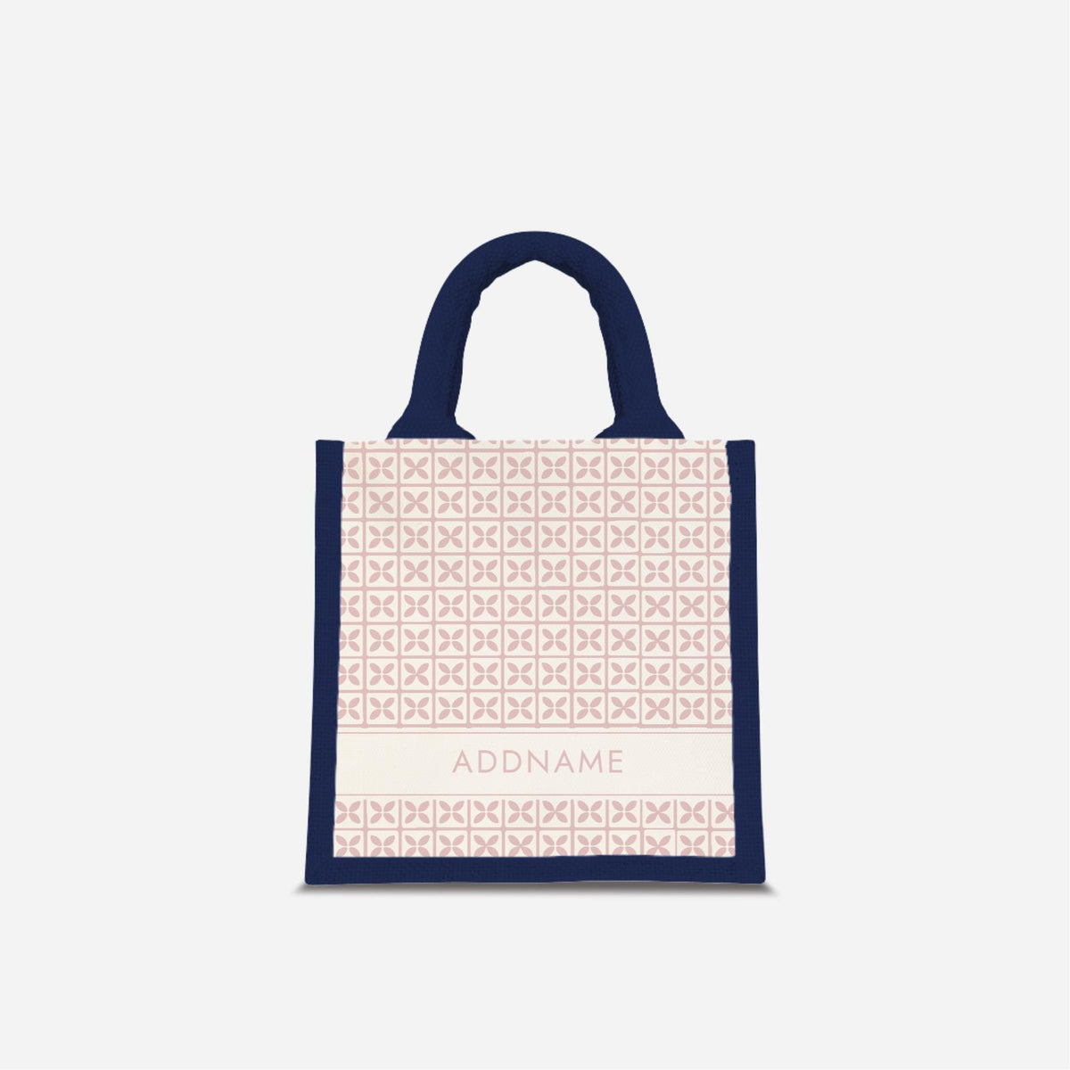 Kedah Rumaysa Jute Bag - Light Pink