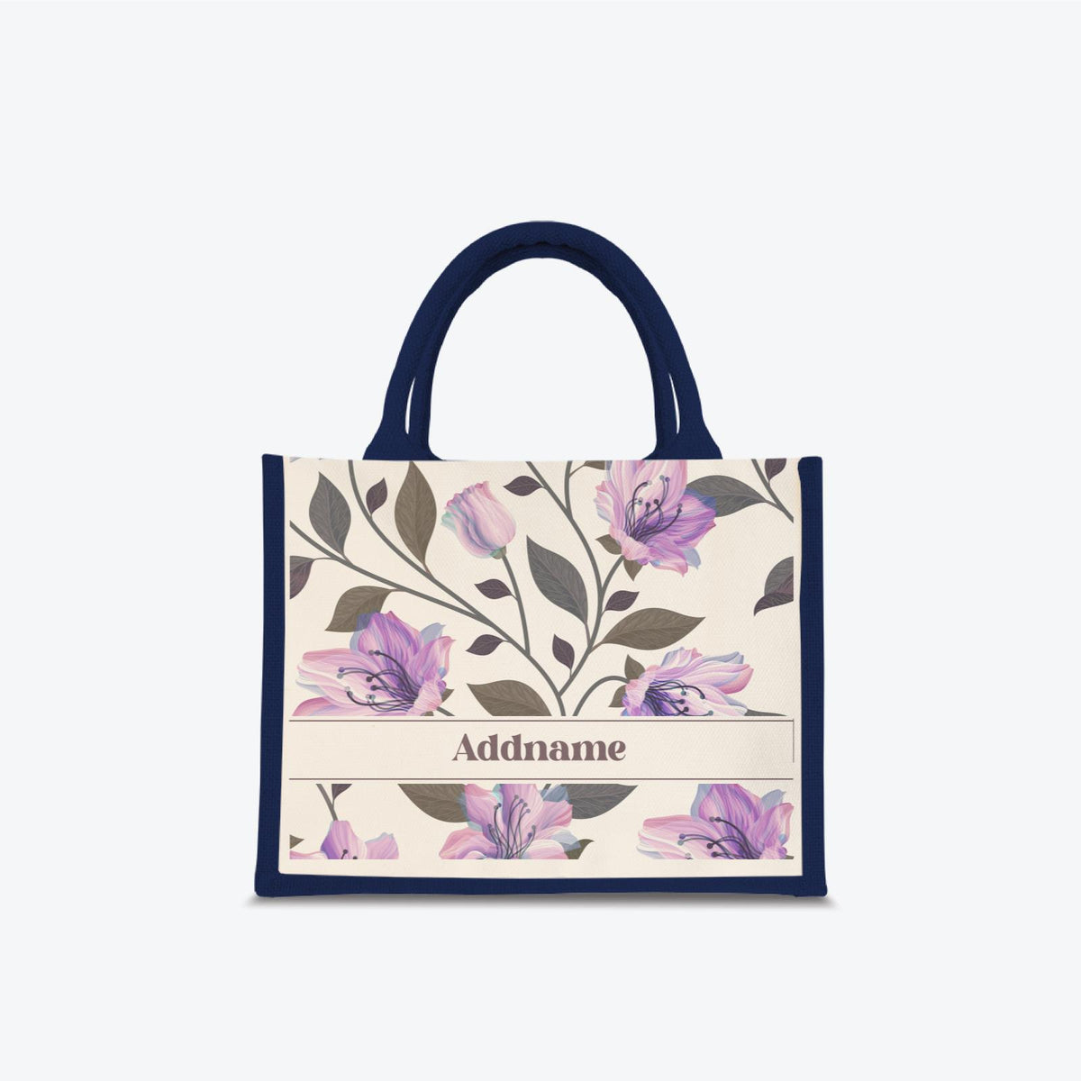 Classic Kesuma Jute Bag - Mystic Purple