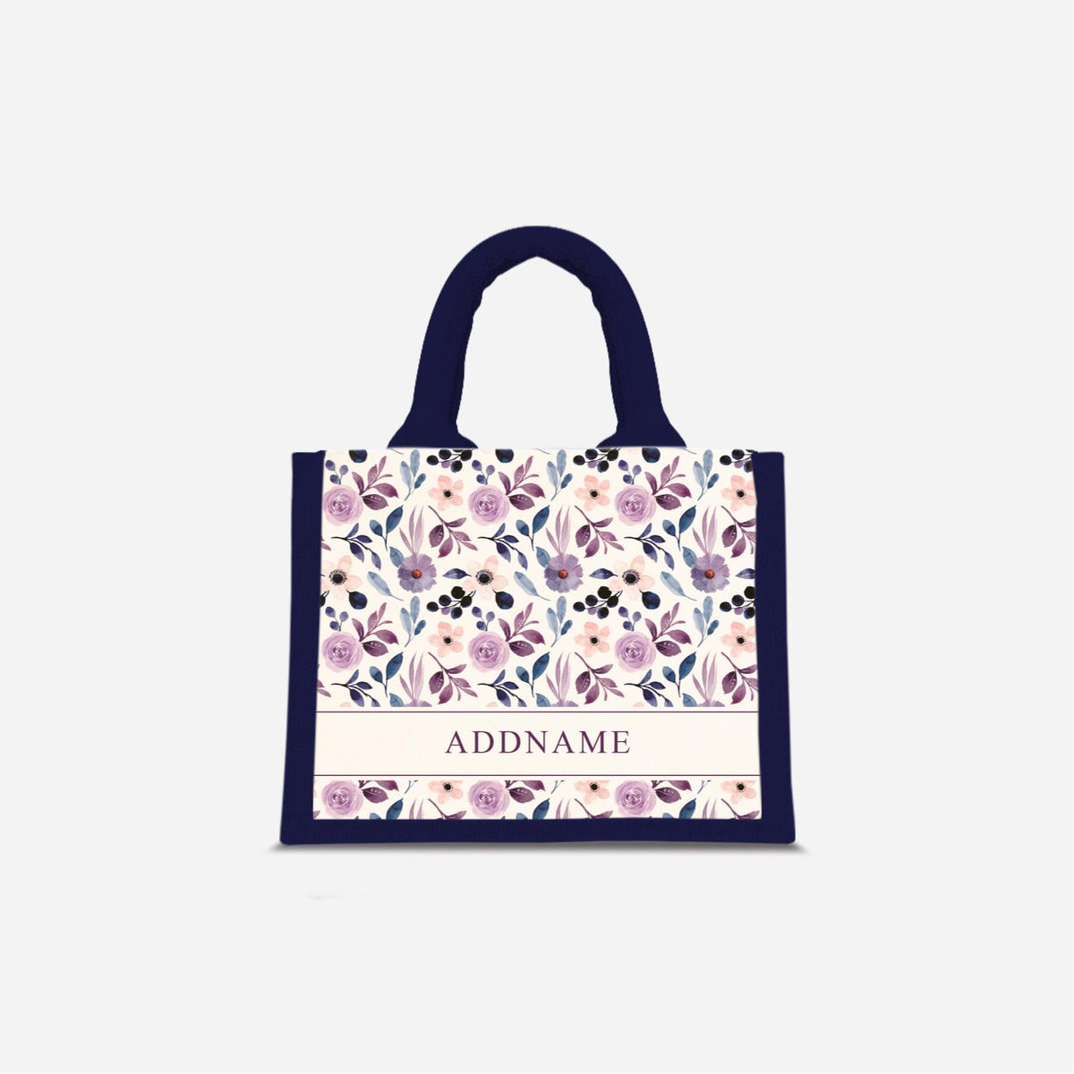 Laura Series - Violet Jute Bags