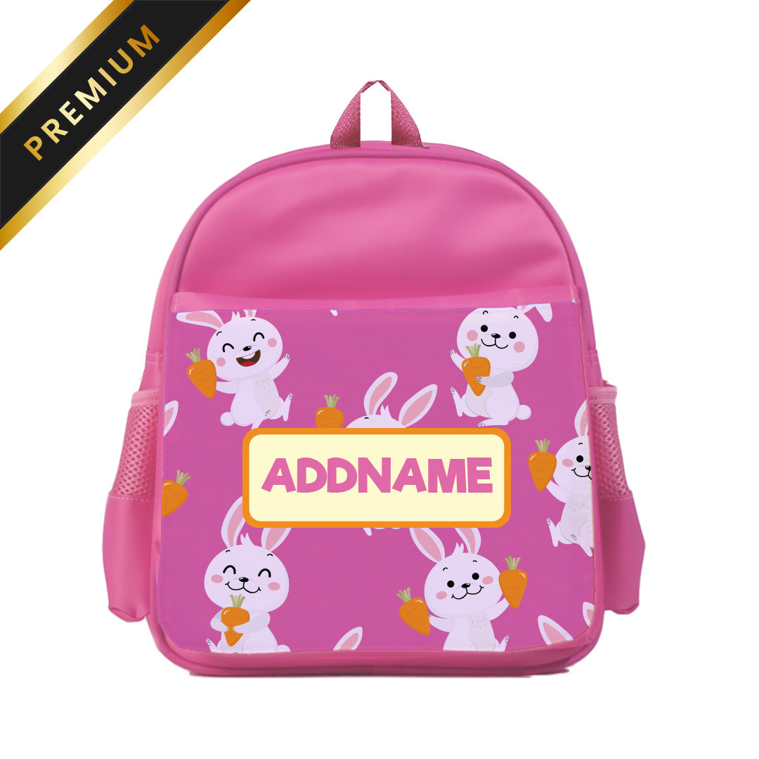 Cute Rabbit Pink Premium Kiddies Bag