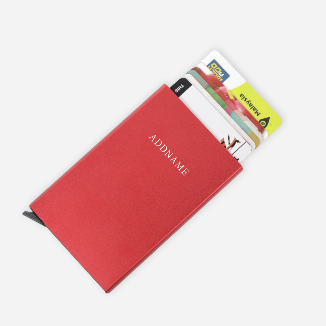 Pop-Up Card Holder - Red