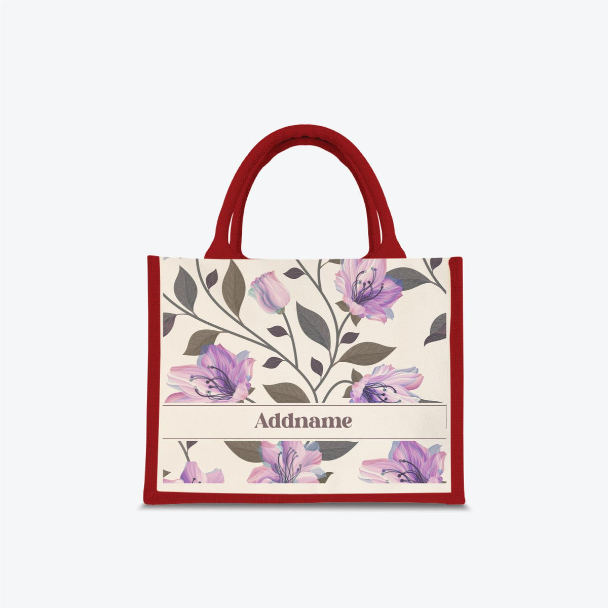 Classic Kesuma Jute Bag - Mystic Purple