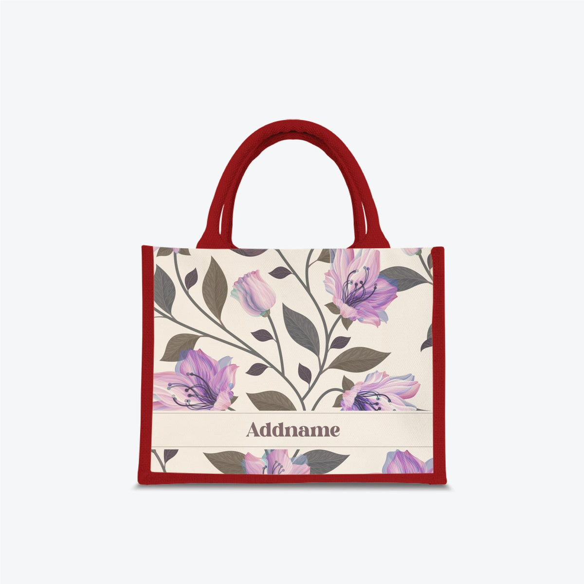 Classic Kesuma Jute Bag - Mystic Purple