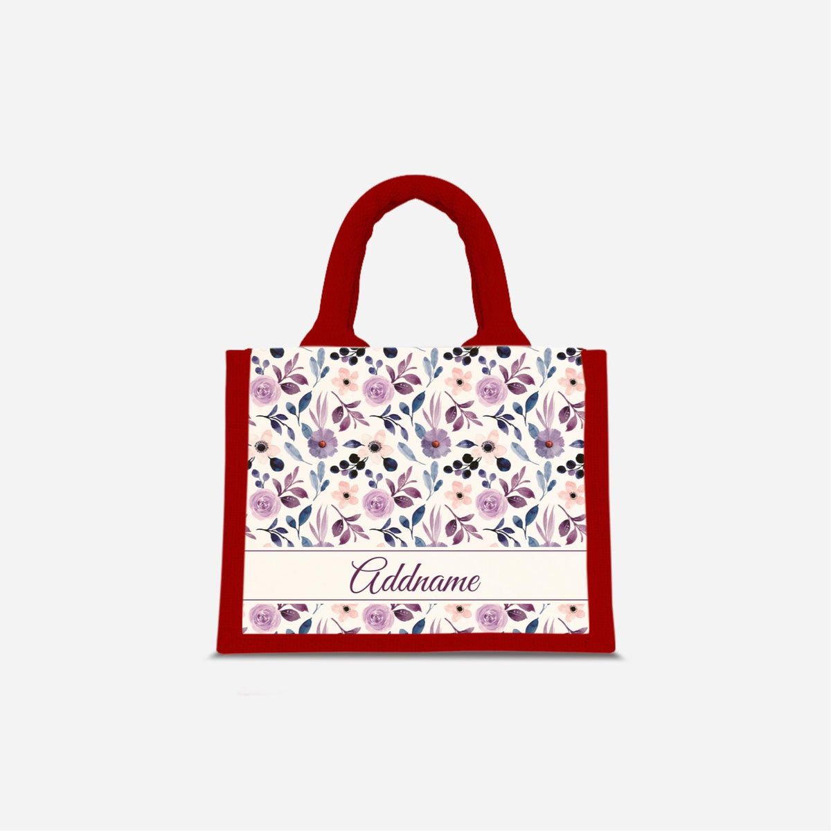 Laura Series - Violet Jute Bags