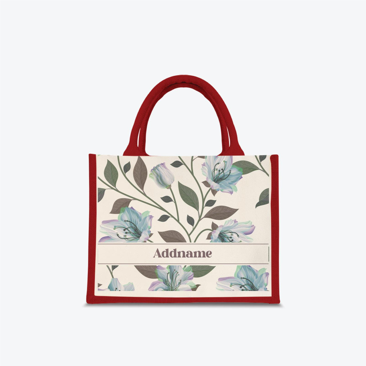 Classic Kesuma Jute Bag - Icy Blue