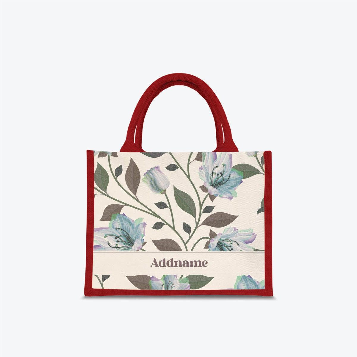 Classic Kesuma Jute Bag - Icy Blue