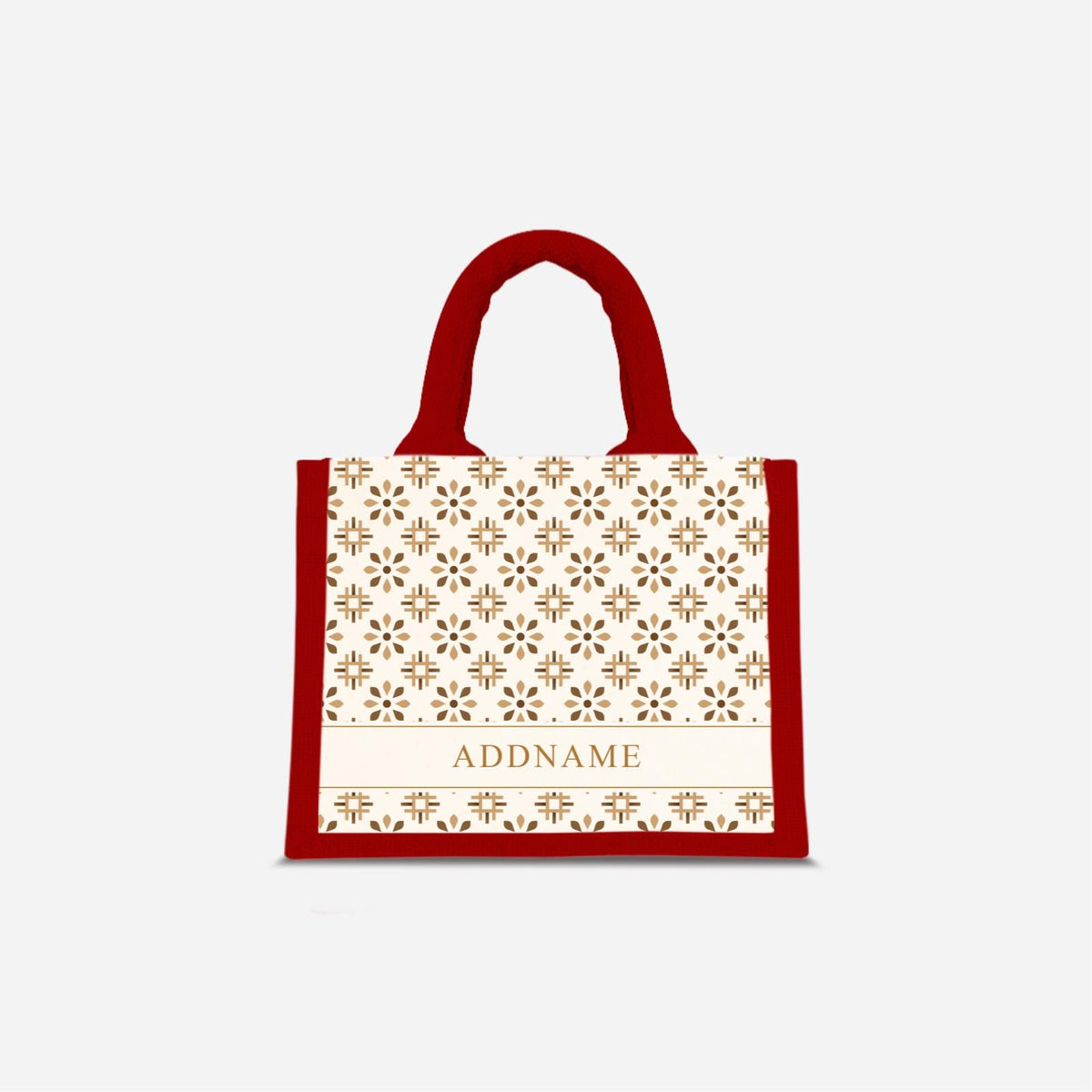 Moroccan Series - Tawny Brown Jute Bags