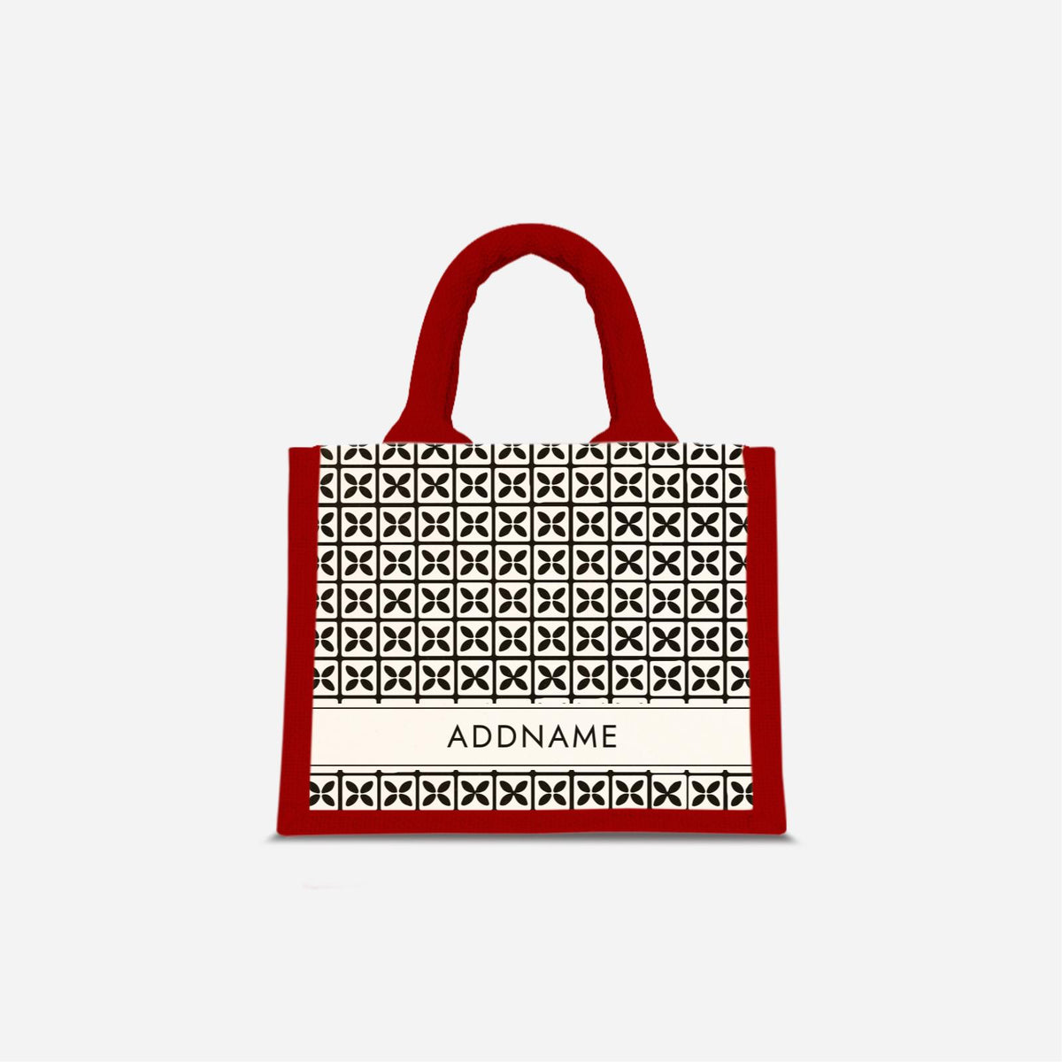 Kedah Rumaysa Jute Bag - Black