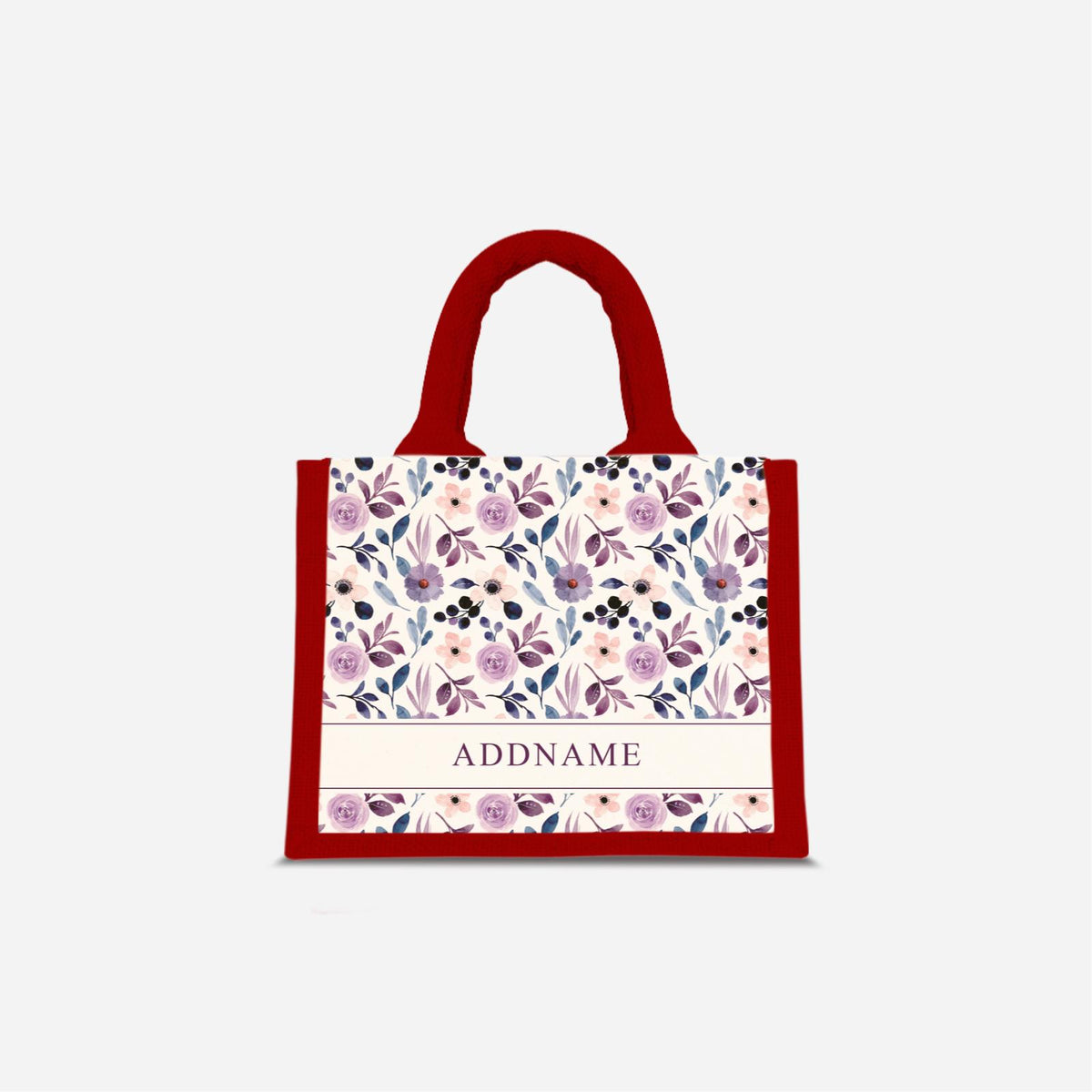 Laura Series - Violet Jute Bags