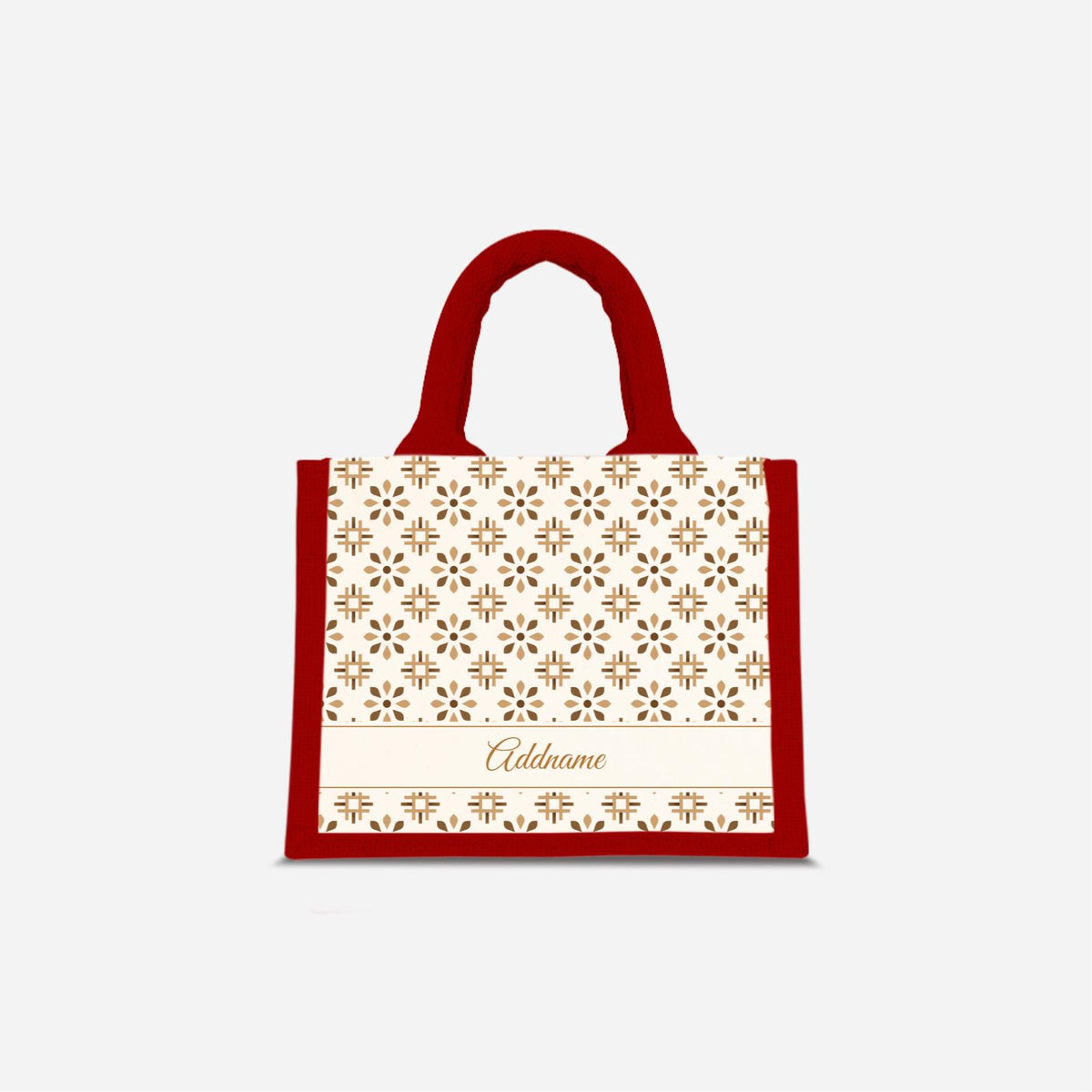 Moroccan Series - Tawny Brown Jute Bags