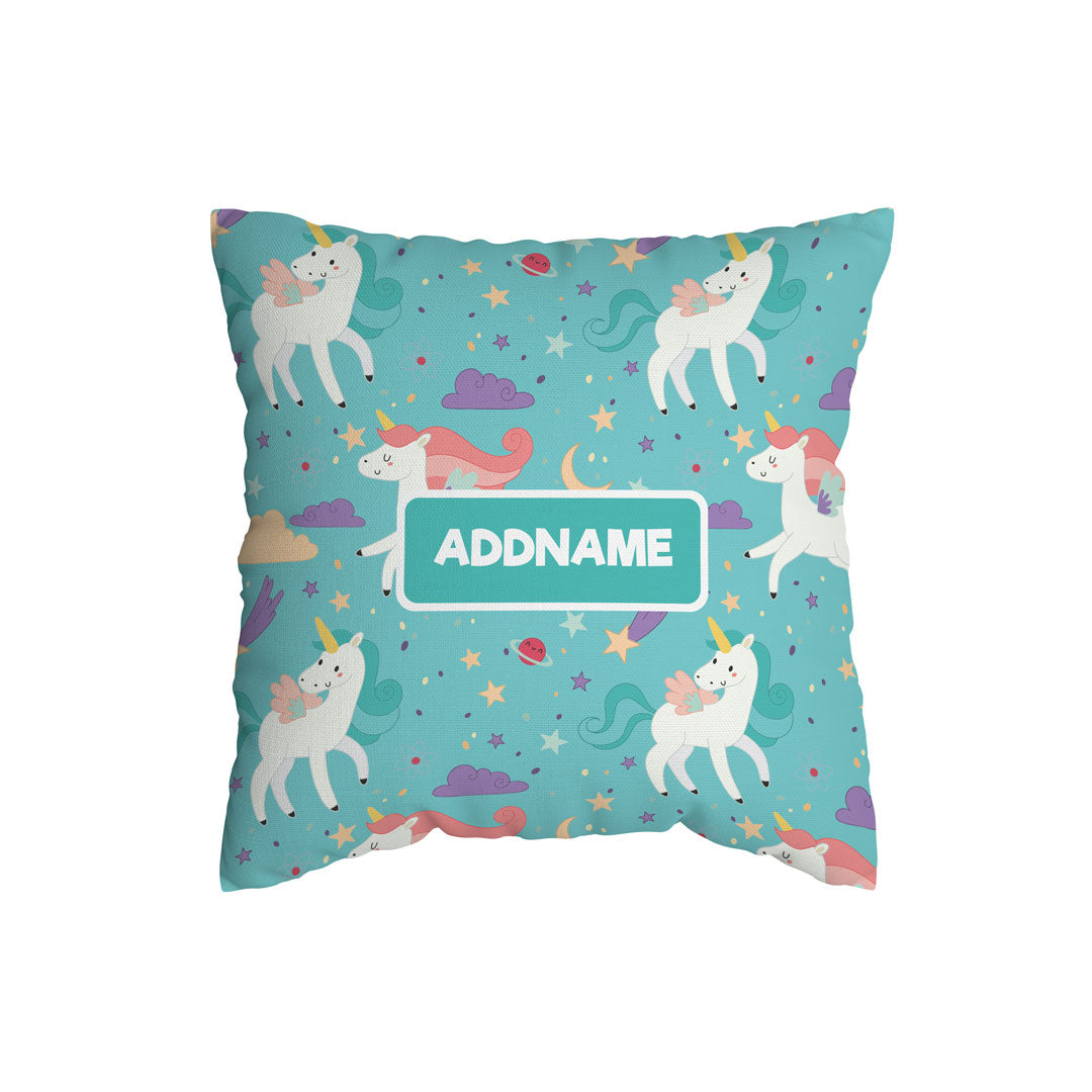 Fabulous Unicorn Kiddies Full Print Cushion Cover with Inner Cushion