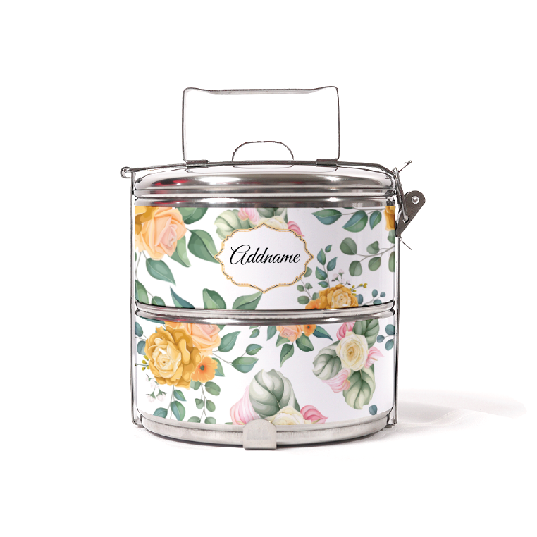 Laura Series - Honey - Two-Tier Tiffin Carrier