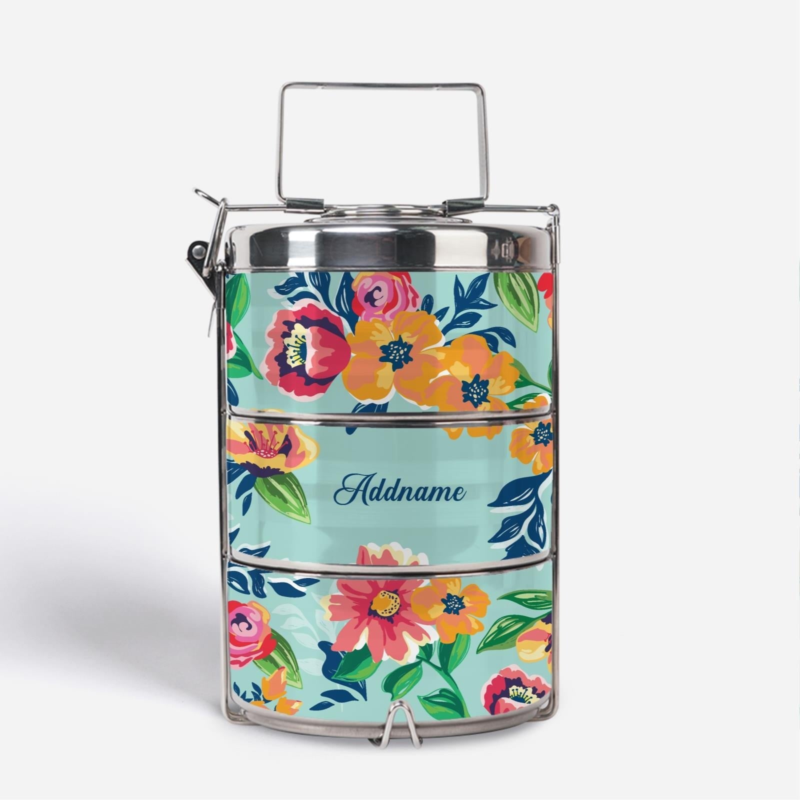 Deborah Series - Celeste - Three-Tier Tiffin Carrier