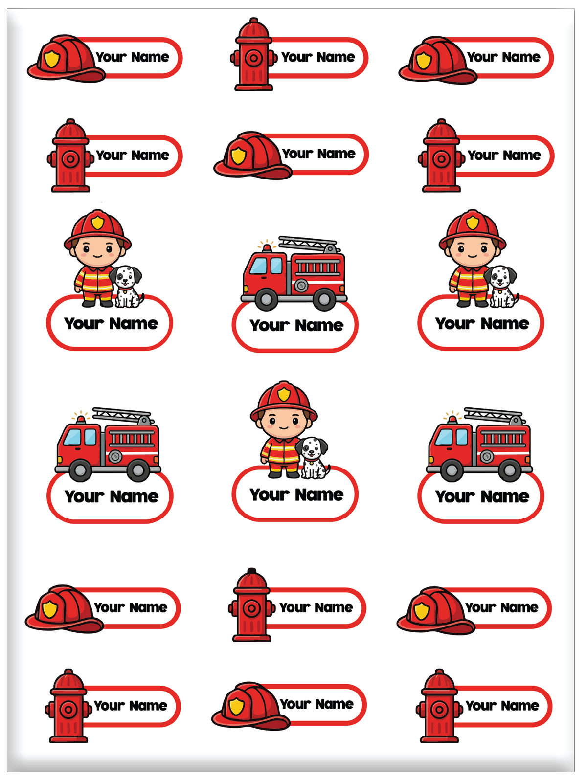FAMSY KIDS Waterproof Name Label Stickers DTF – Customisable Suitable for clothes Shoes Sock Pants Fabric