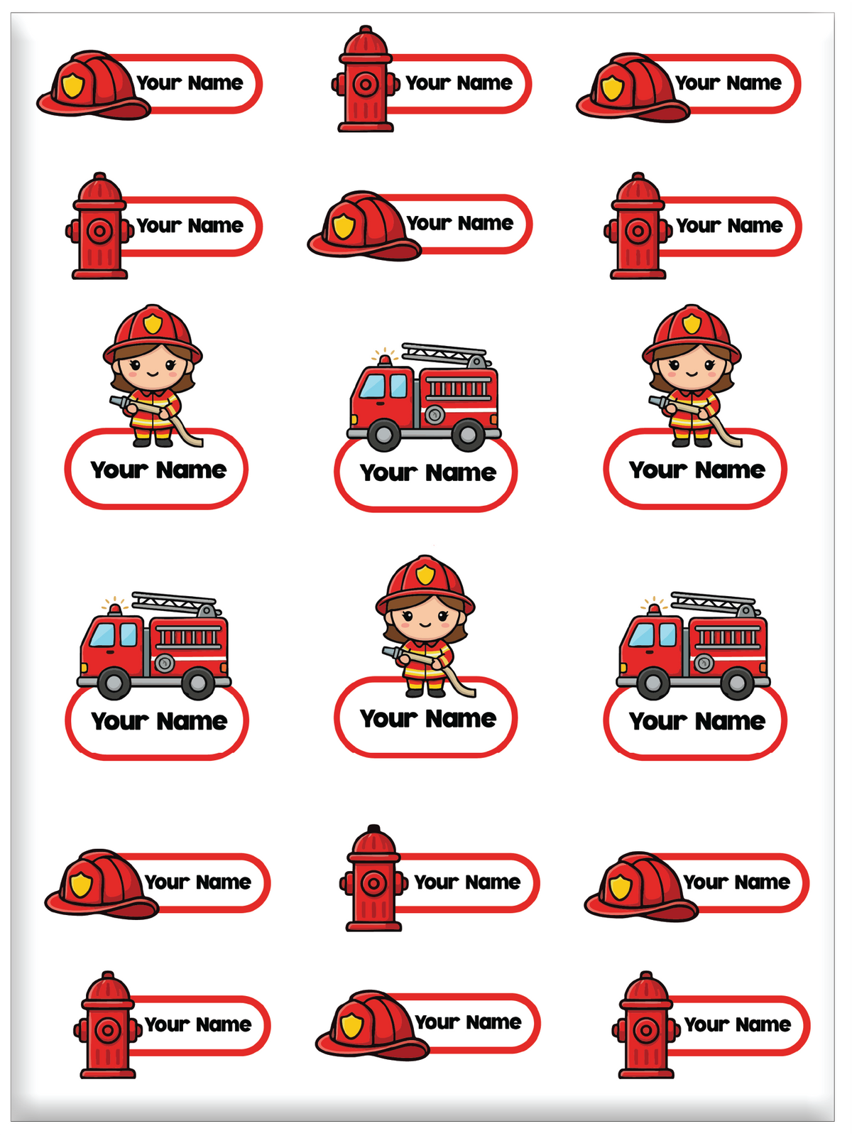 FAMSY KIDS Waterproof Name Label Stickers DTF – Customisable Suitable for clothes Shoes Sock Pants Fabric