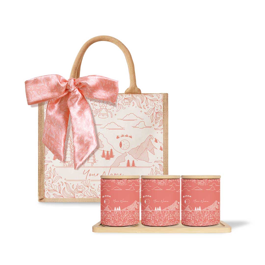 Ancient Series - Small Tote Bag with Canister Set