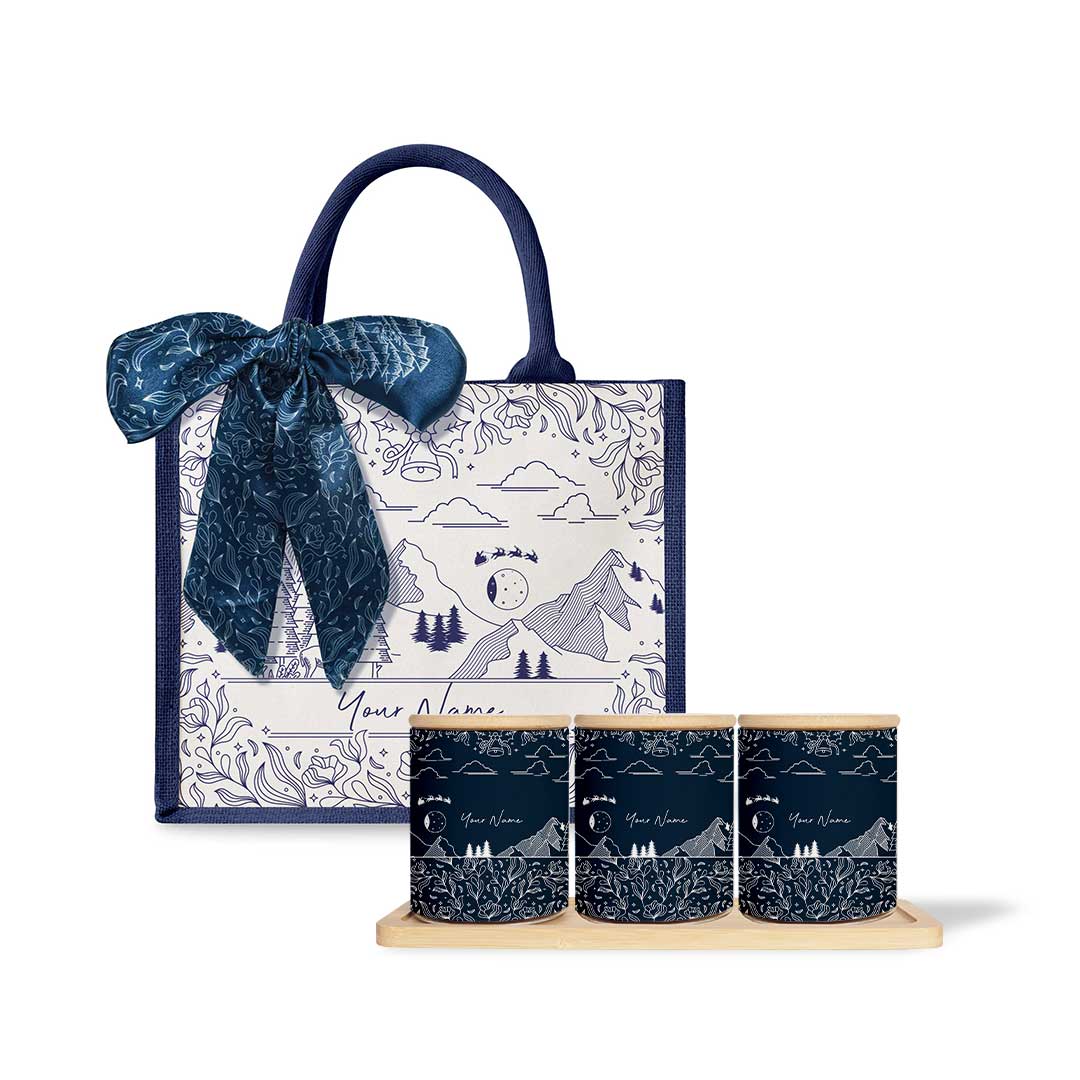 Ancient Series - Small Tote Bag with Canister Set