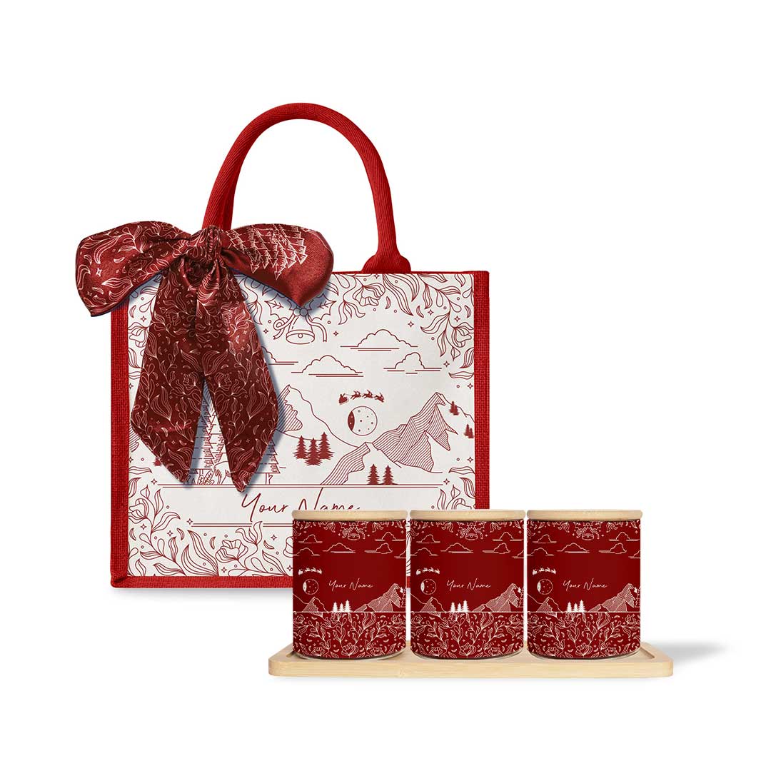 Ancient Series - Small Tote Bag with Canister Set