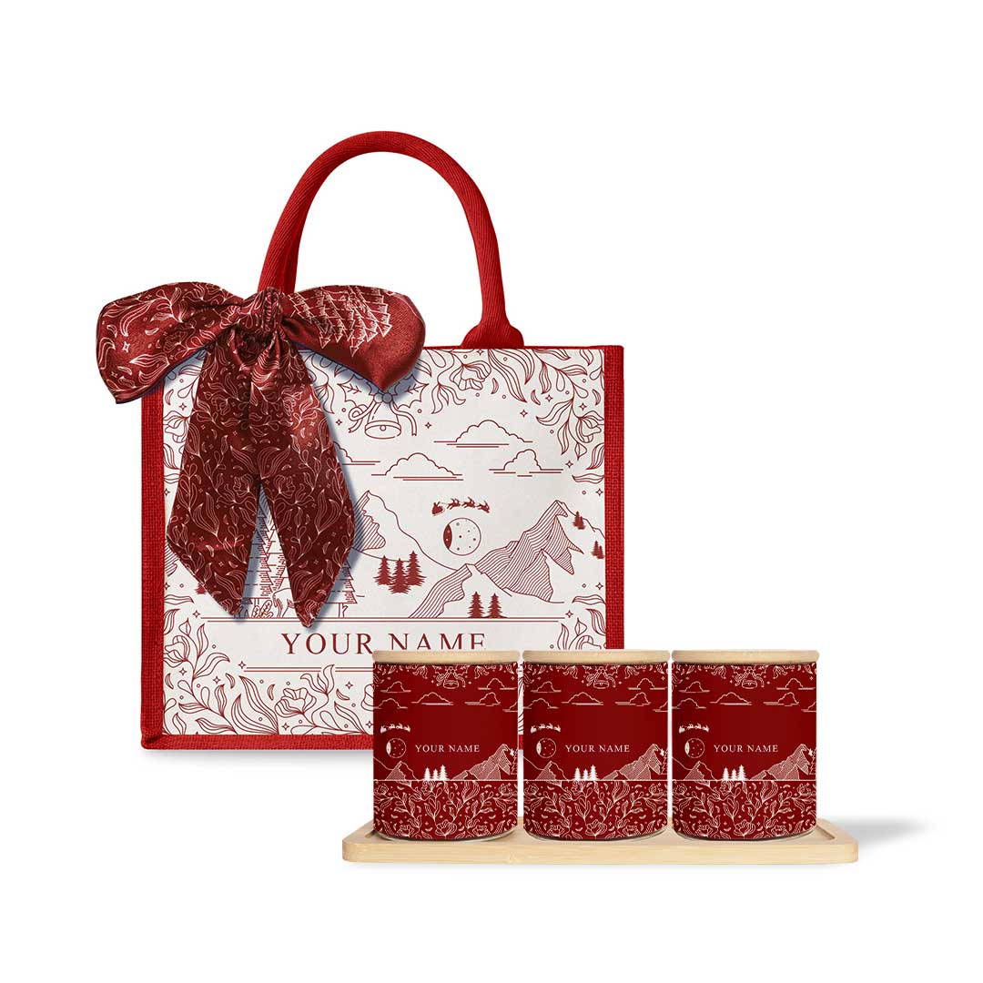 Ancient Series - Small Tote Bag with Canister Set