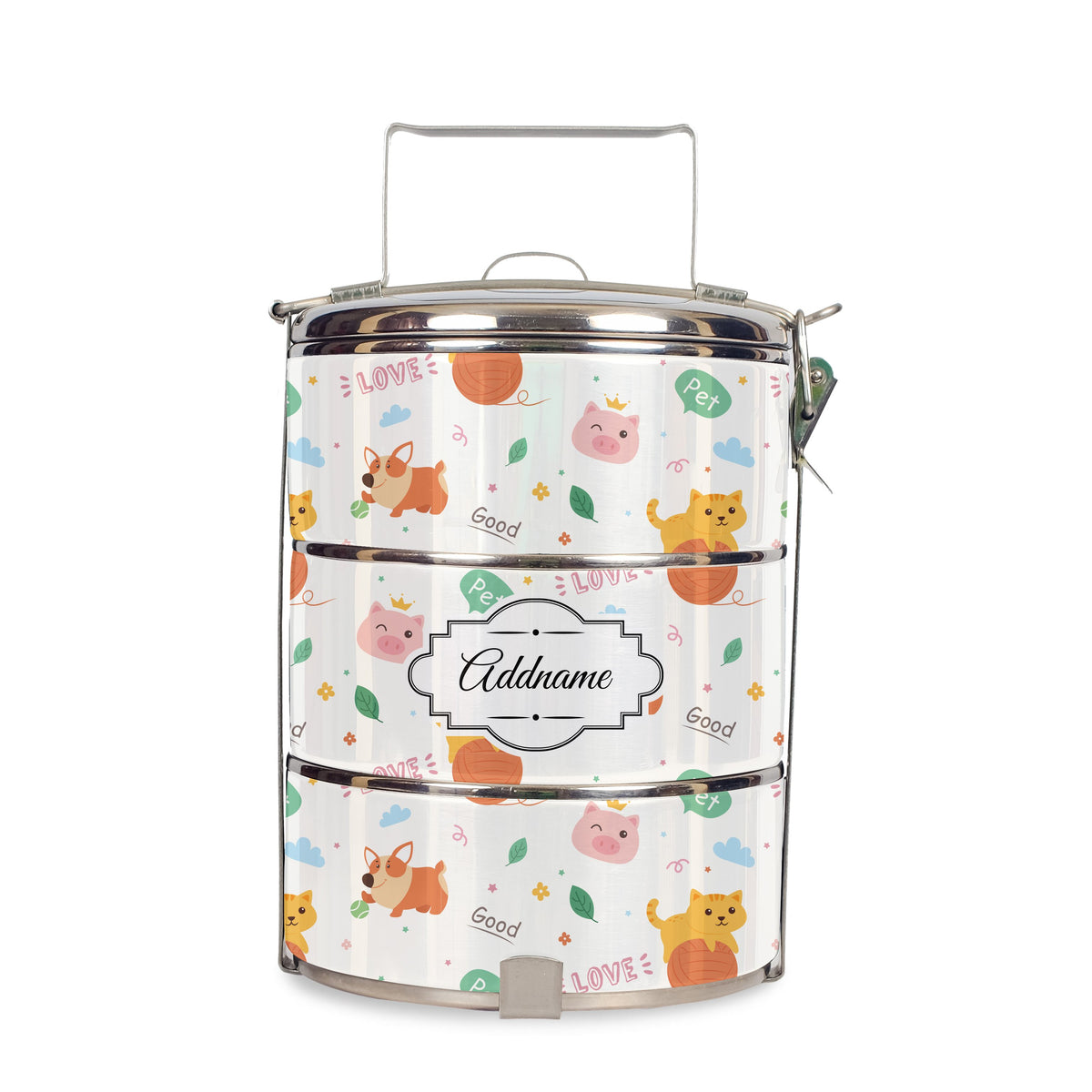 Cute Series - Three Tier Tiffin Carrier