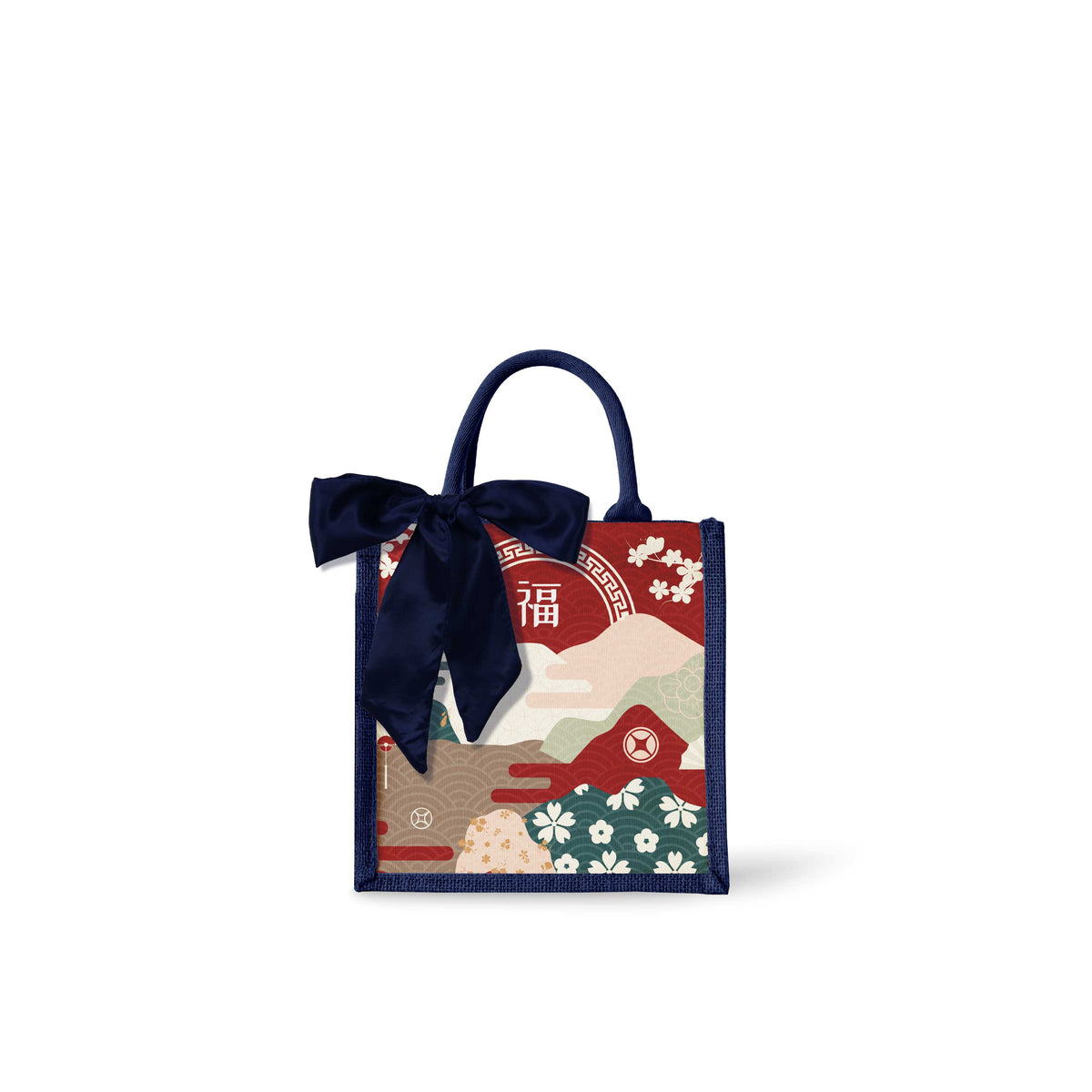 Fortune Garden (Red Design) Tote Bag