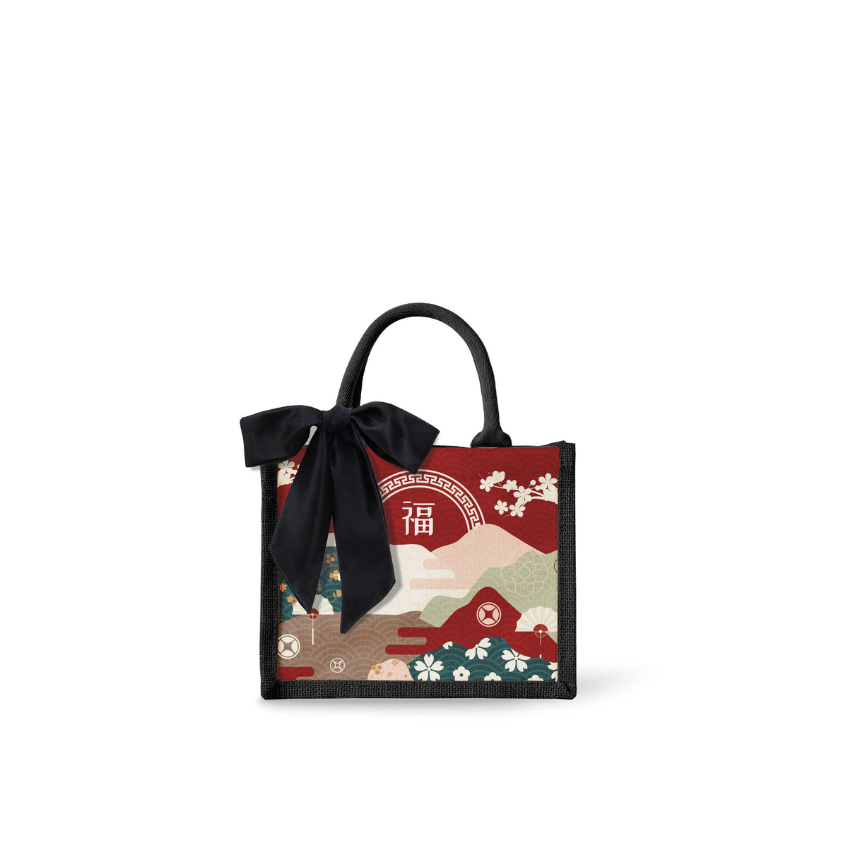 Fortune Garden (Red Design) Tote Bag