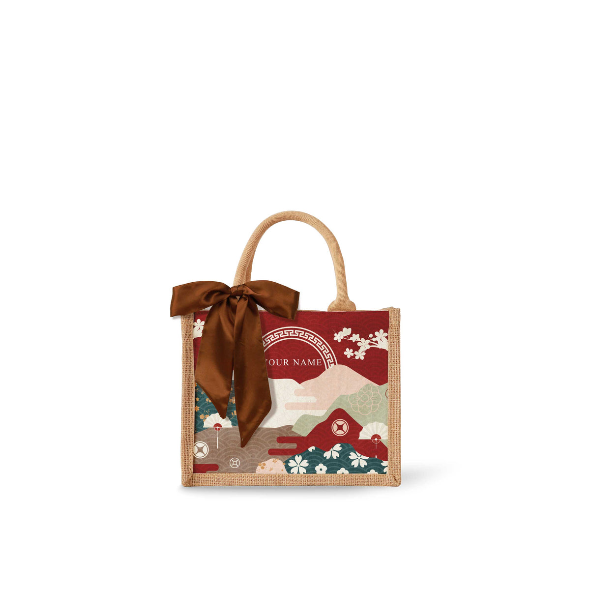 Fortune Garden (Red Design) Tote Bag