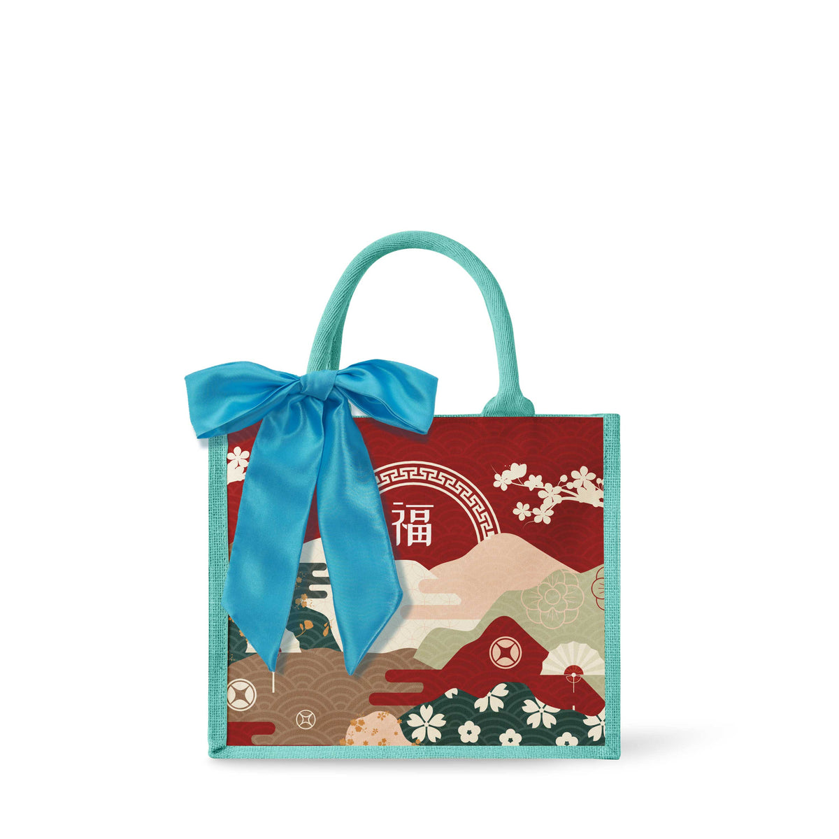 Fortune Garden (Red Design) Tote Bag