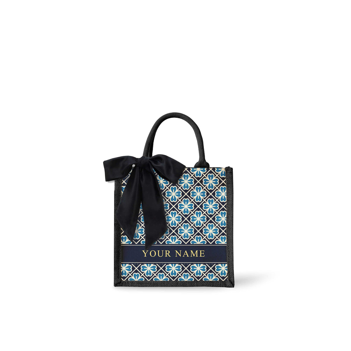 Lucky Jade (Navy Design) Tote Bag