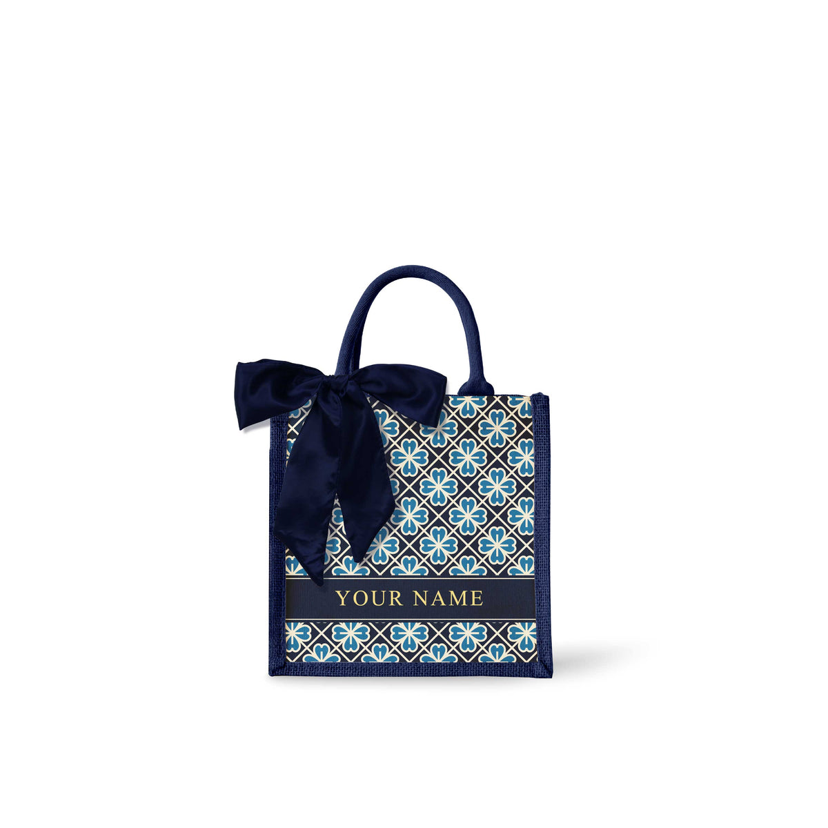 Lucky Jade (Navy Design) Tote Bag