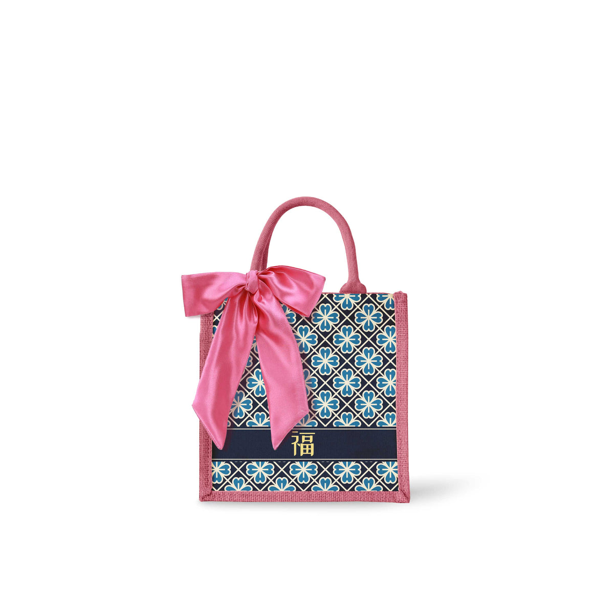 Lucky Jade (Navy Design) Tote Bag