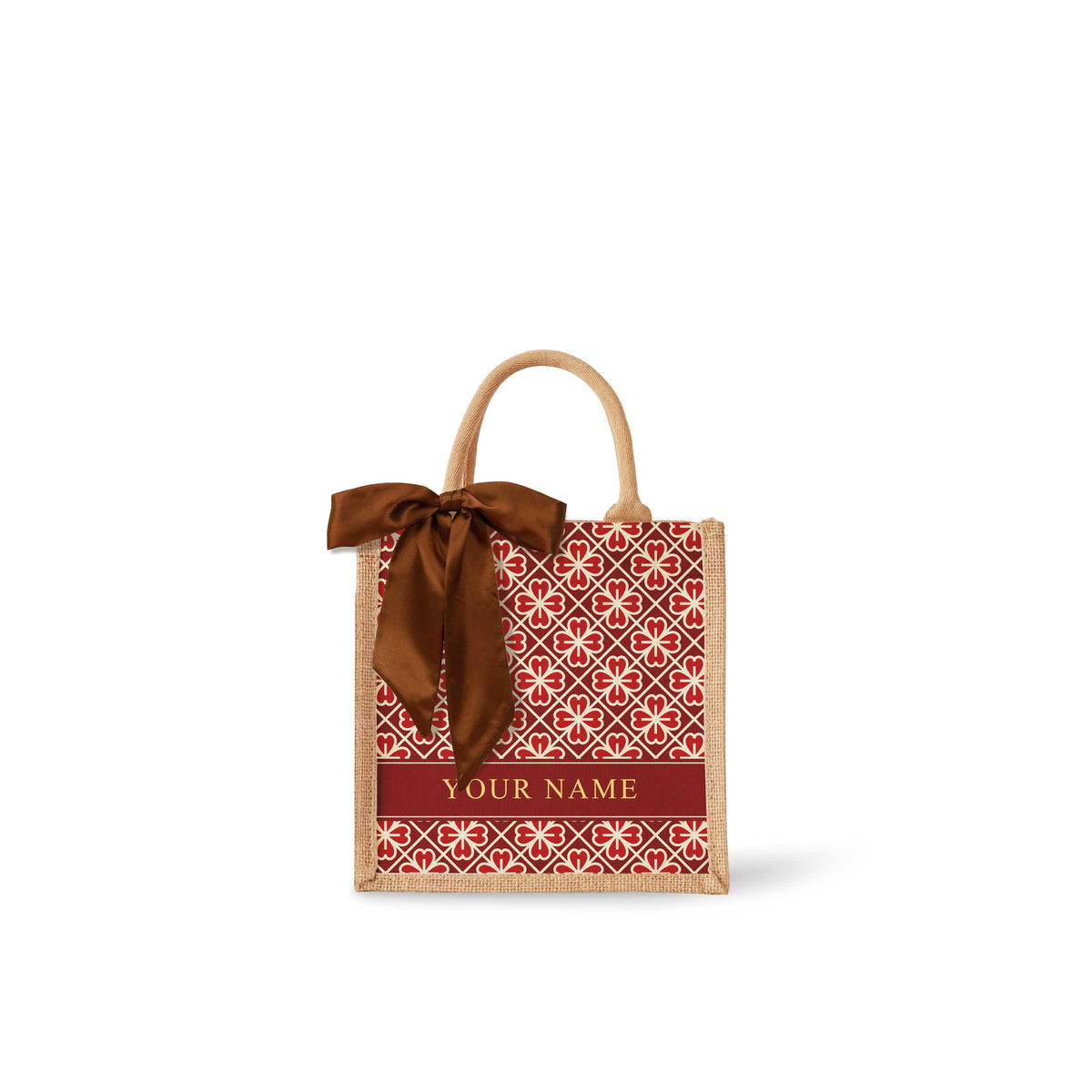 Lucky Jade (Red Design) Tote Bag