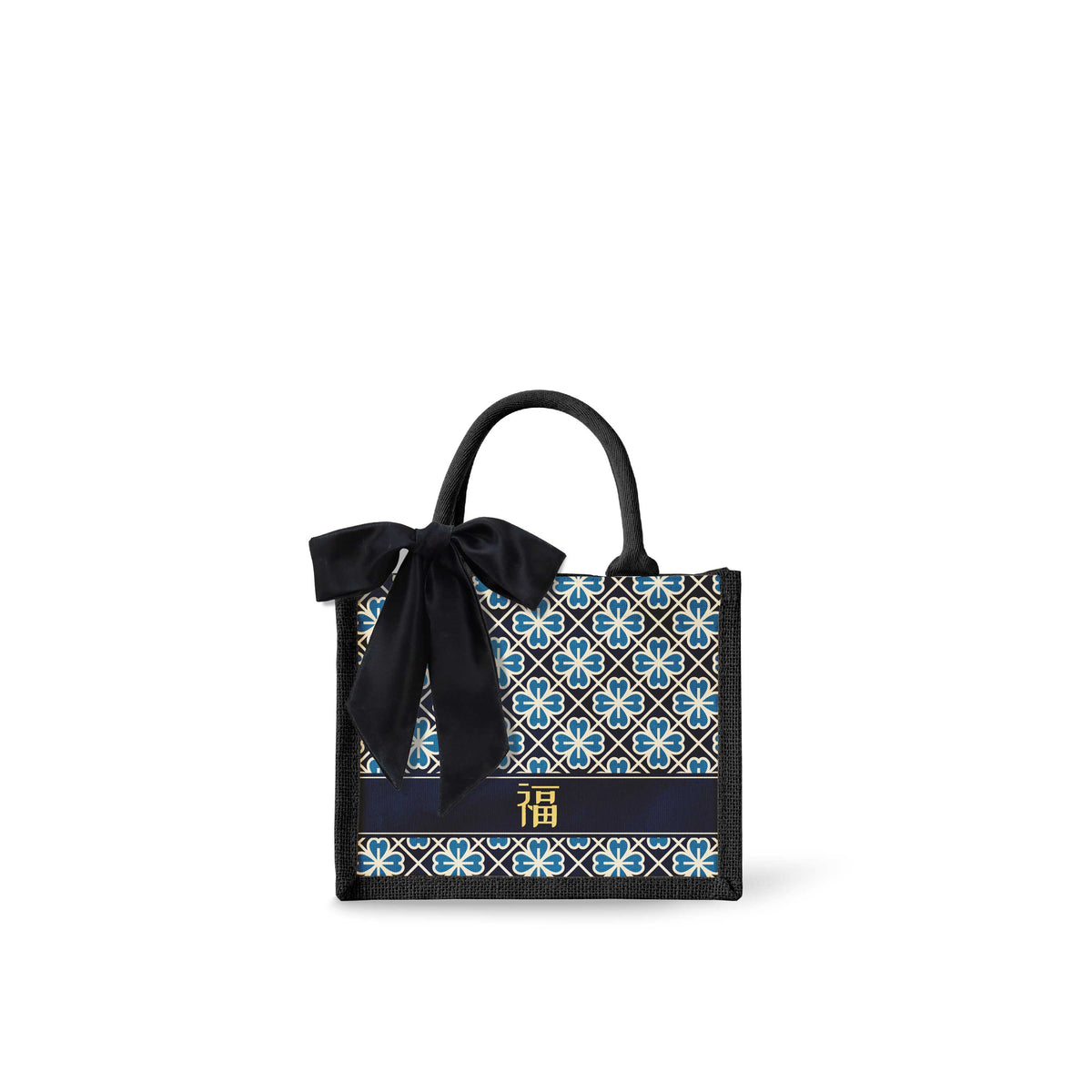 Lucky Jade (Navy Design) Tote Bag
