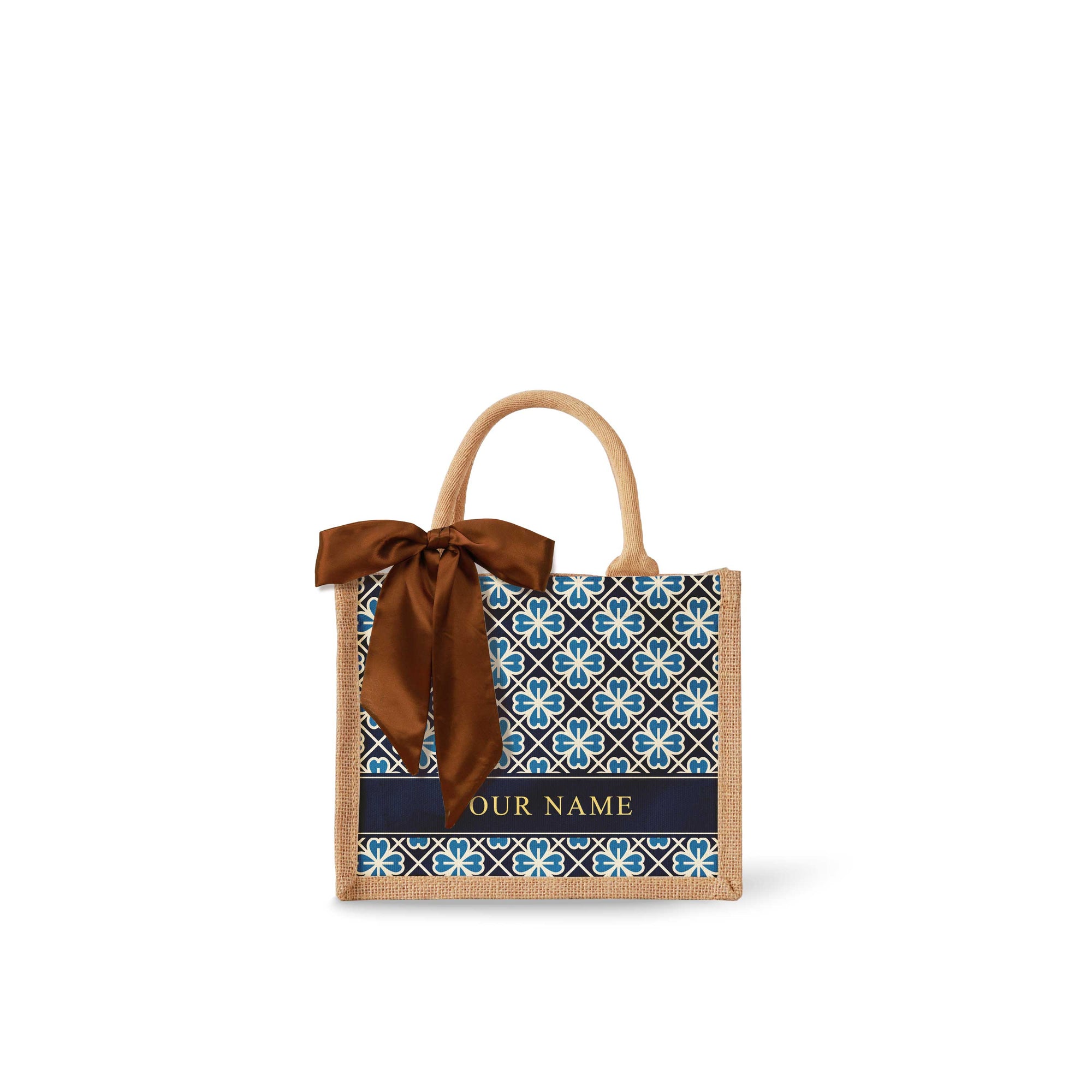 Lucky Jade (Navy Design) Tote Bag