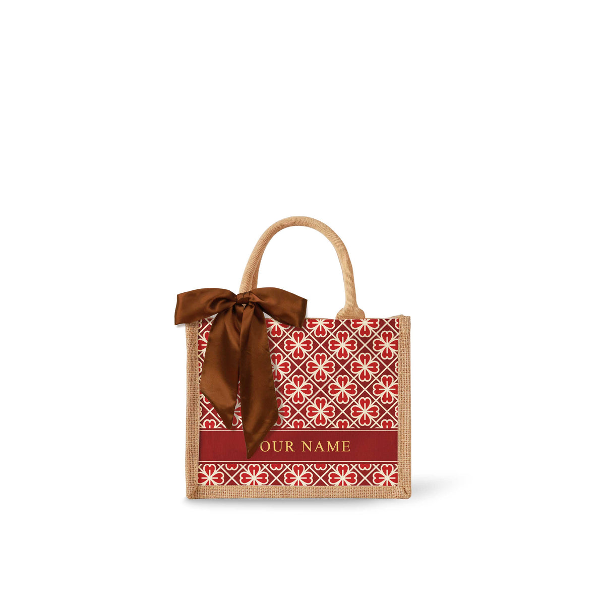 Lucky Jade (Red Design) Tote Bag