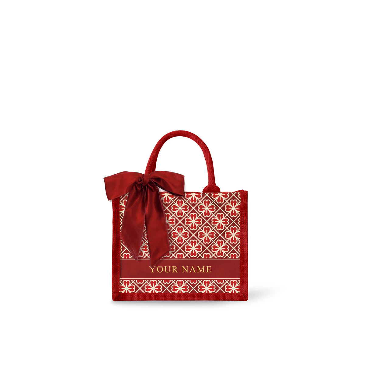 Lucky Jade (Red Design) Tote Bag