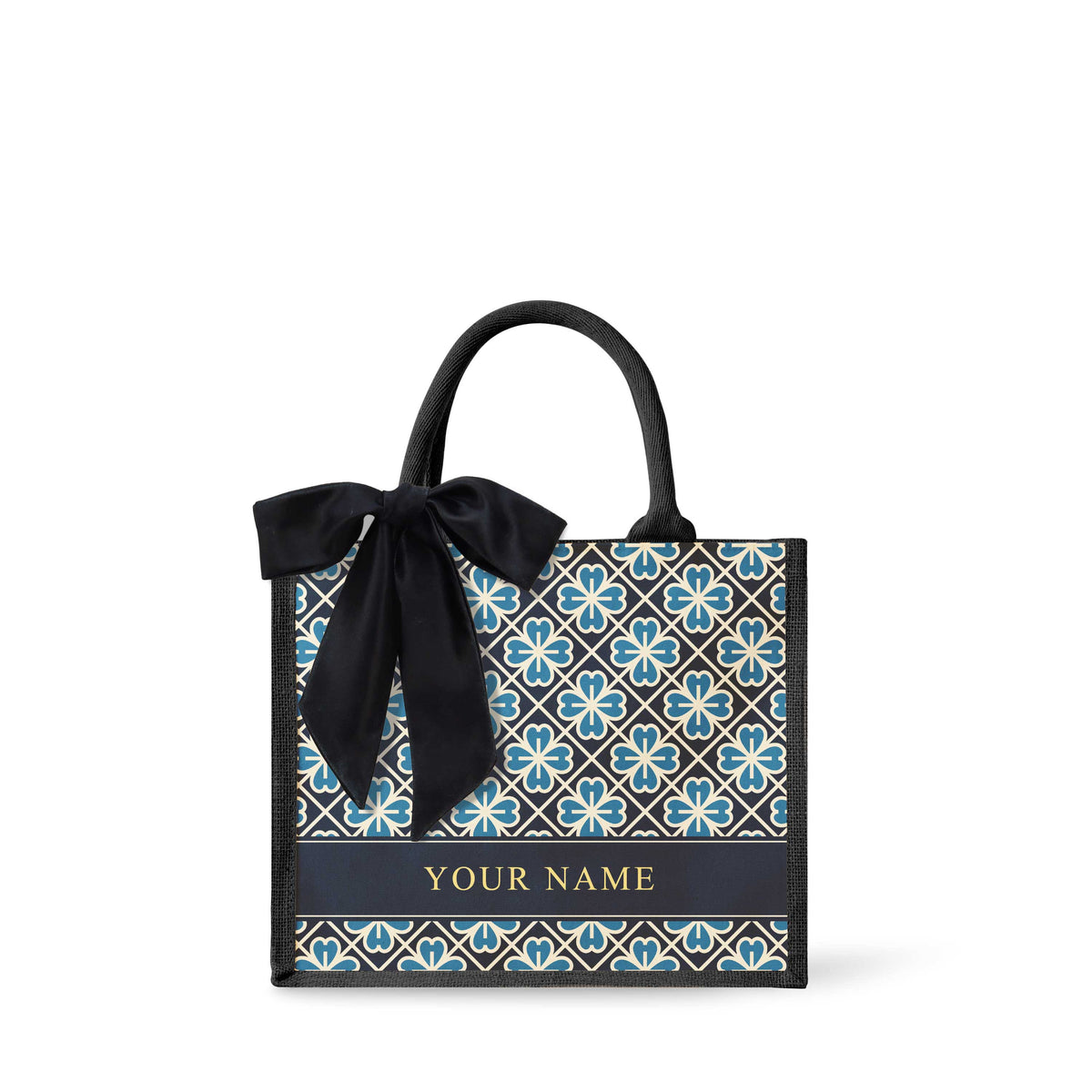 Lucky Jade (Navy Design) Tote Bag