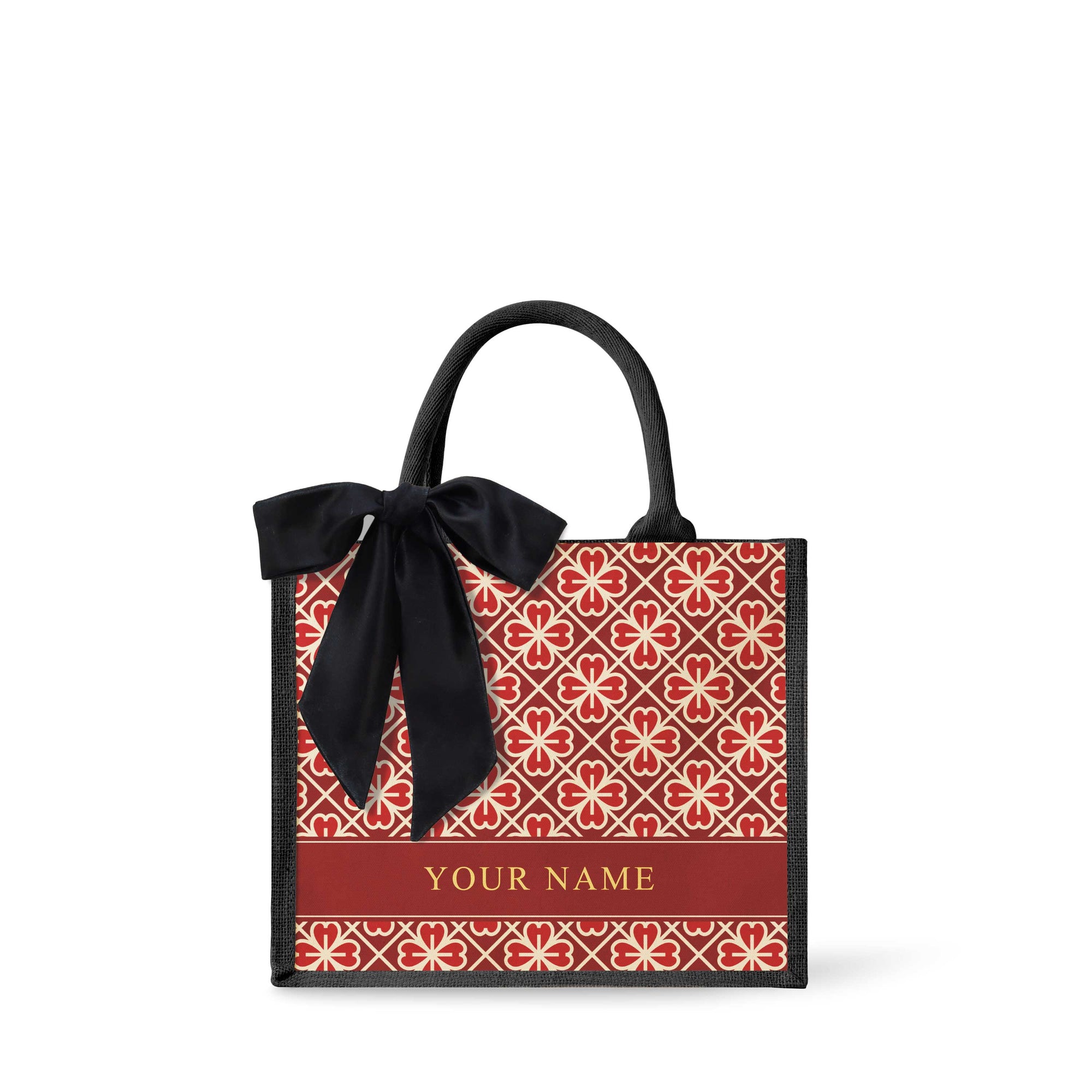 Lucky Jade (Red Design) Tote Bag