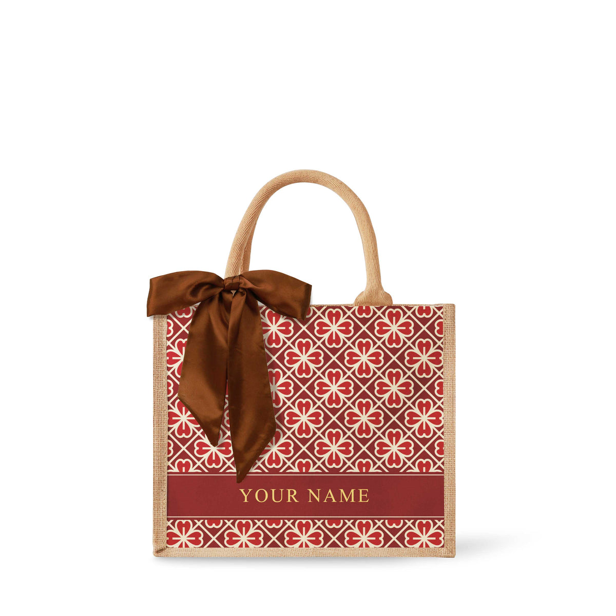 Lucky Jade (Red Design) Tote Bag