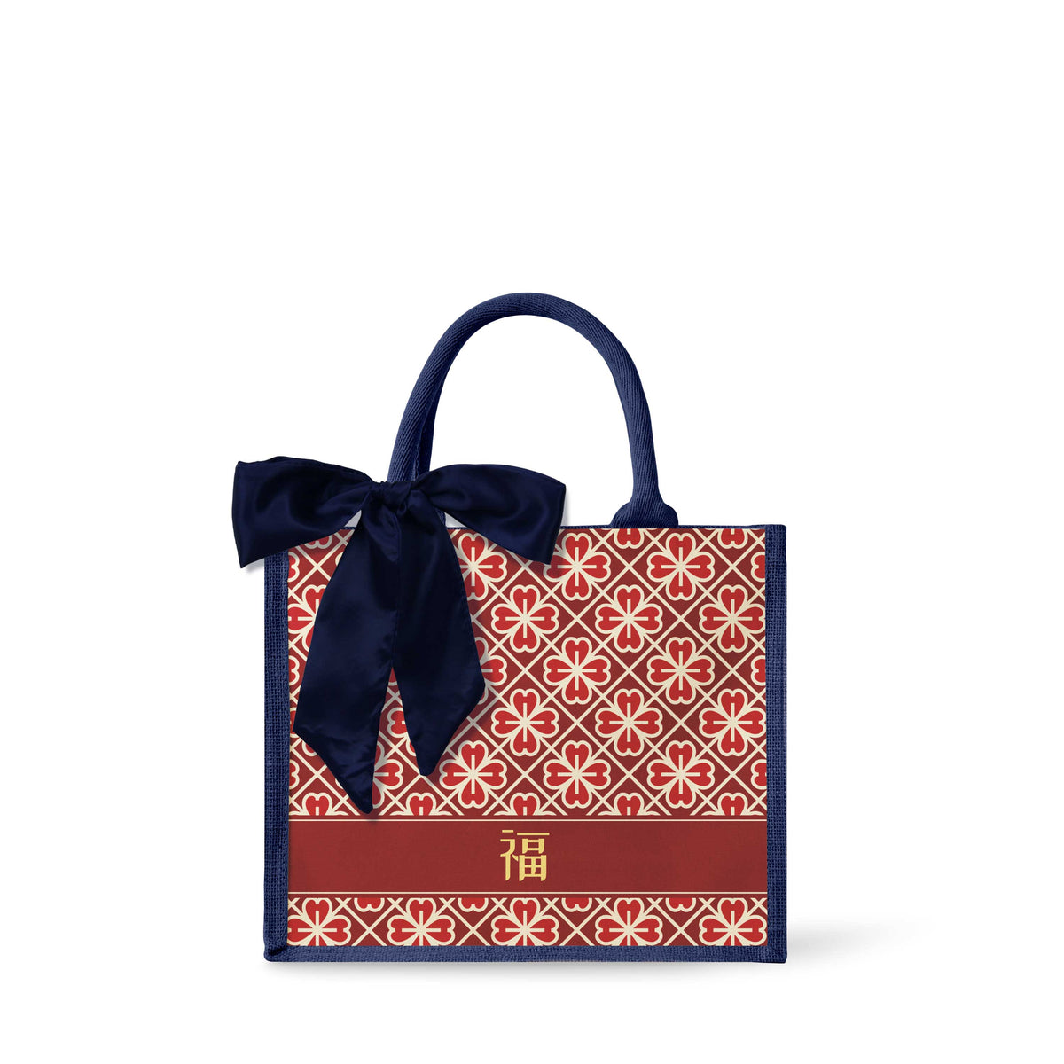 Lucky Jade (Red Design) Tote Bag