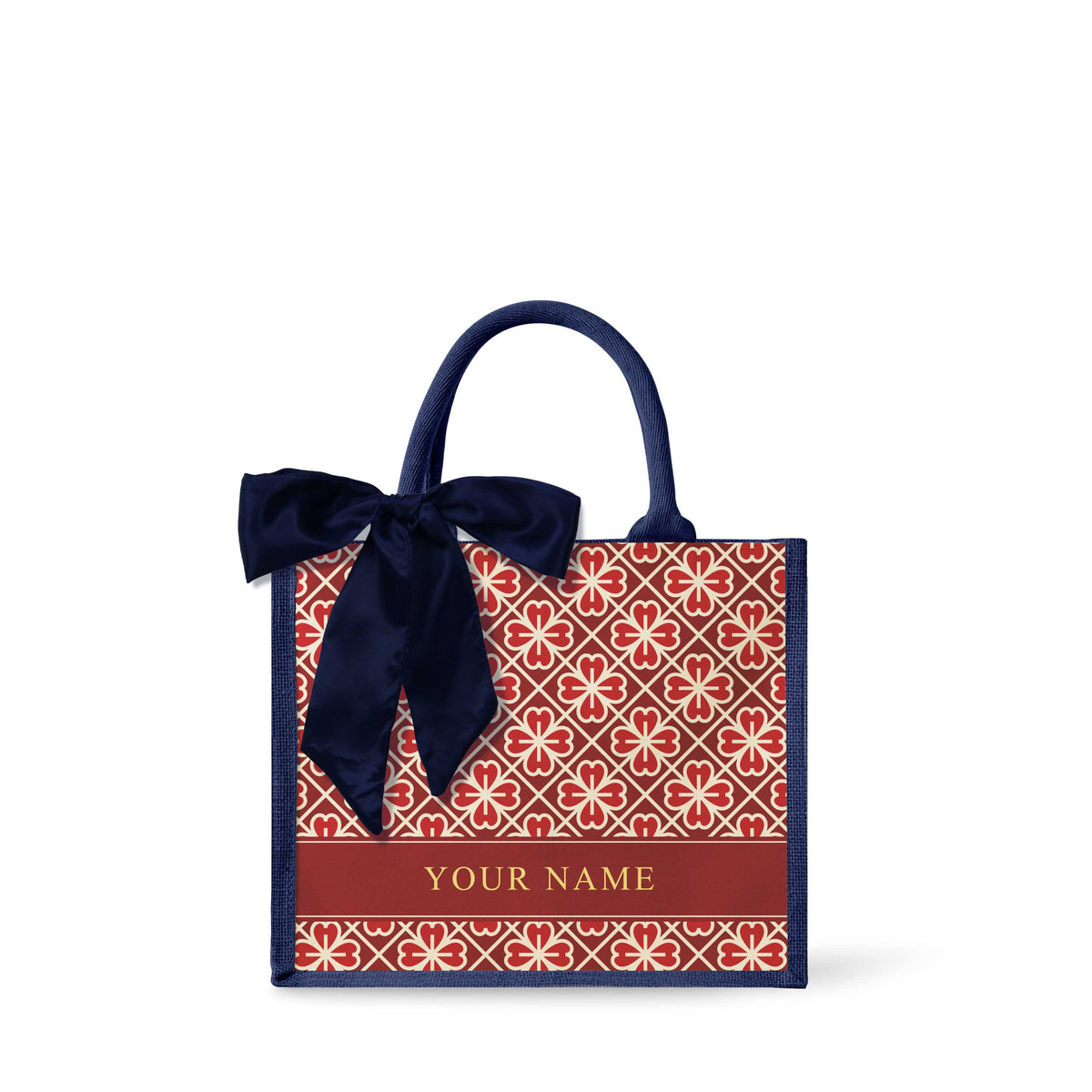Lucky Jade (Red Design) Tote Bag