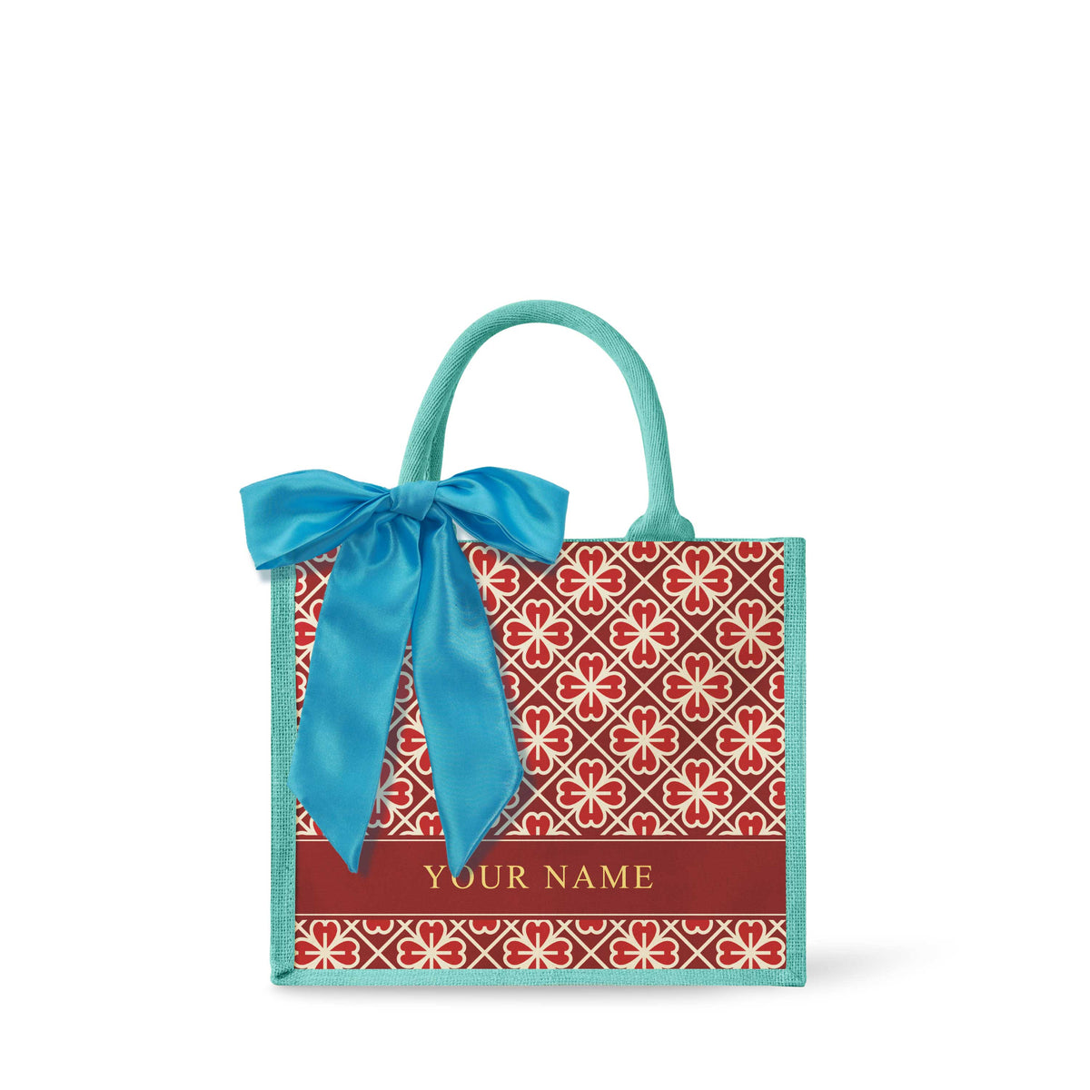 Lucky Jade (Red Design) Tote Bag