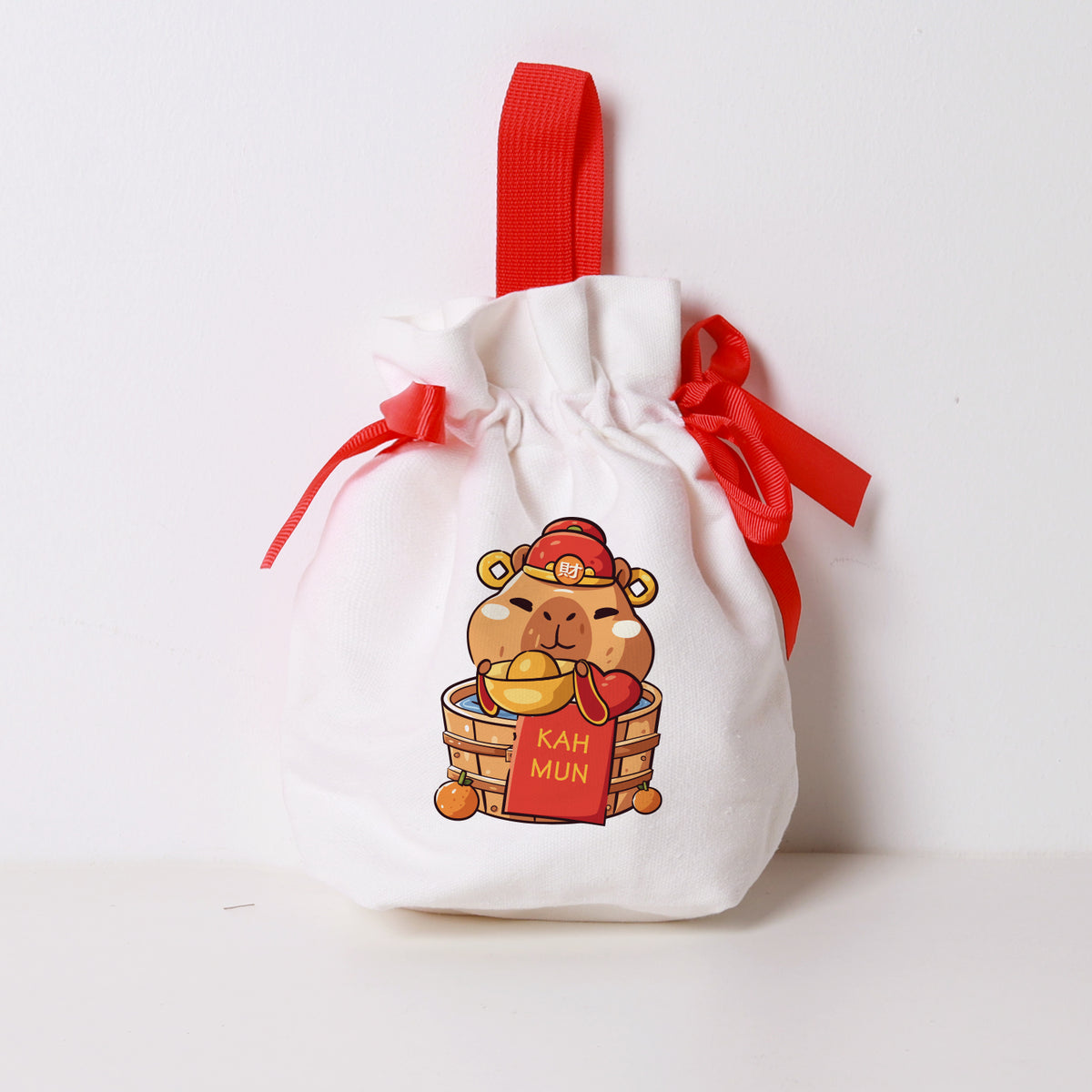 CNY Fur-tune Collection Ribbon Satchel