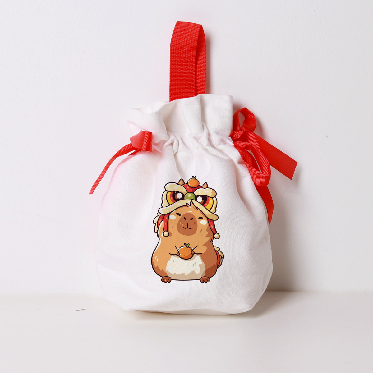 CNY Fur-tune Collection Ribbon Satchel