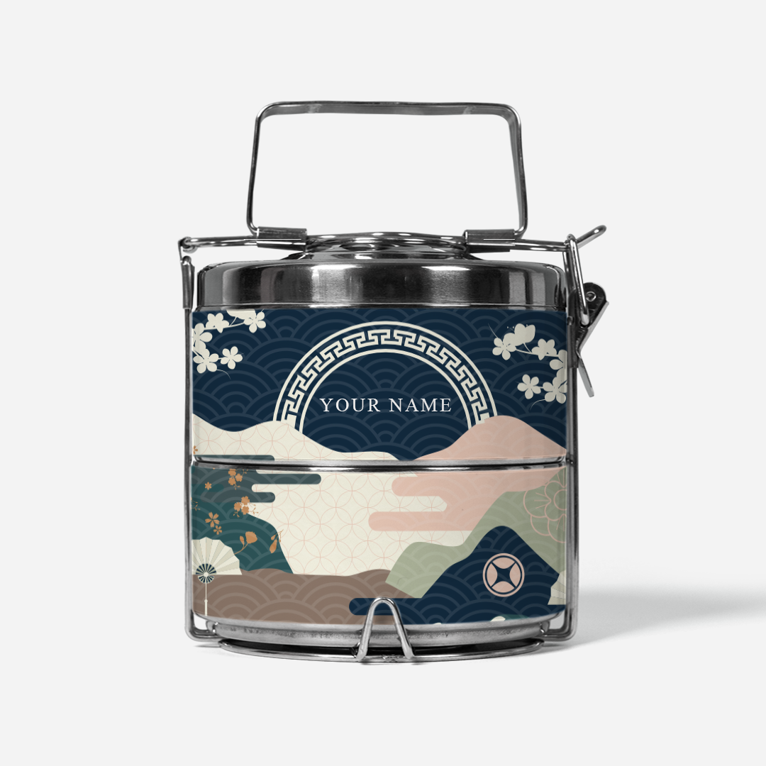 Fortune Garden - Two-Tier Tiffin Carrier
