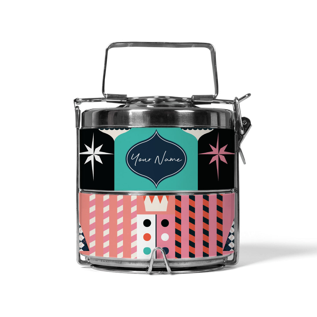 Frost Series - Lunch Tote Bag with Two-Tier Tiffin Carrier